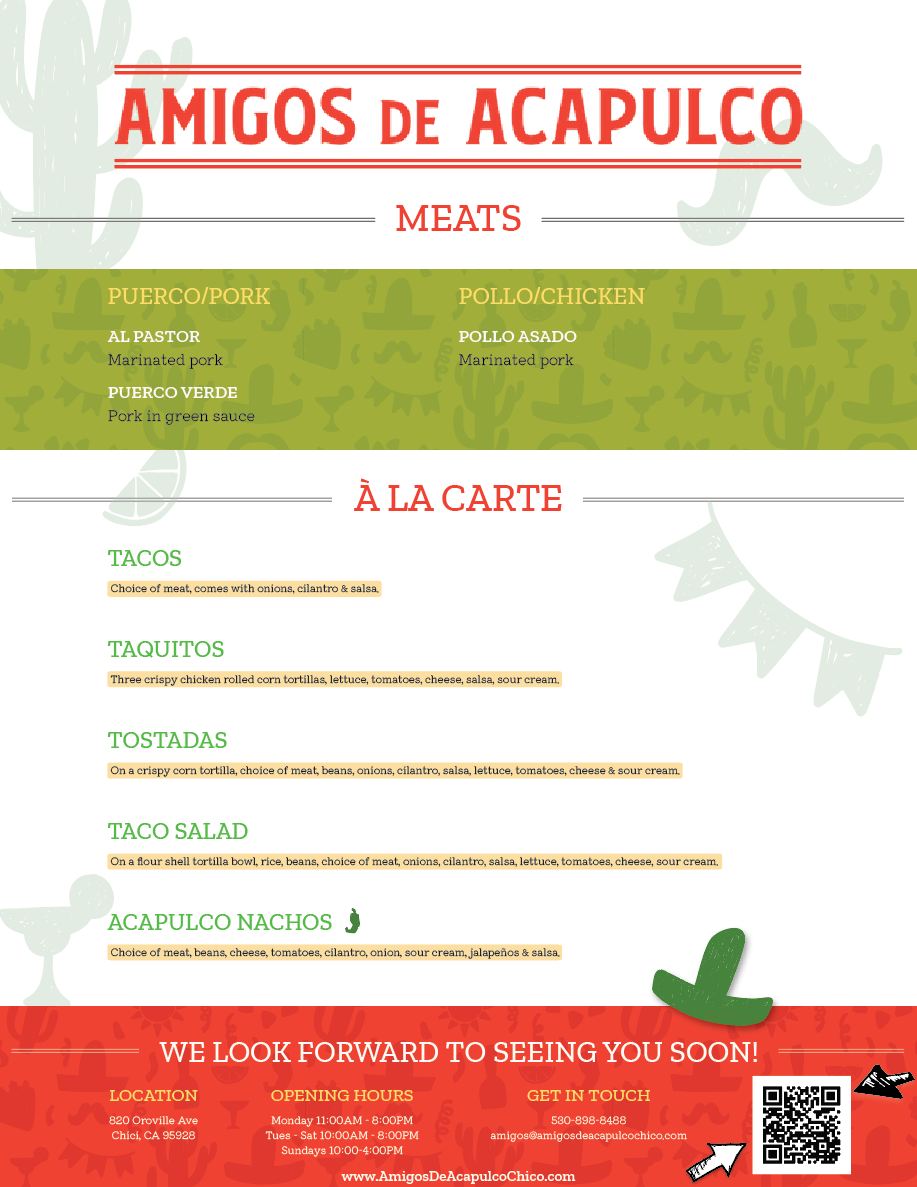 Menu Design