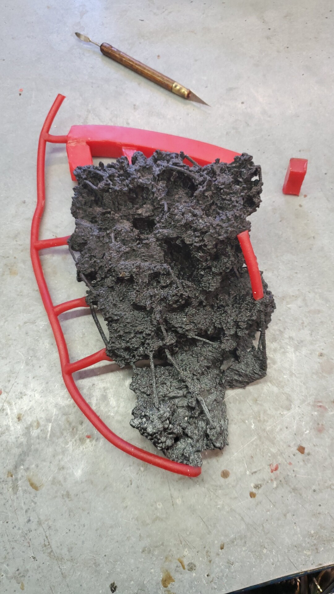 Wax Gating process