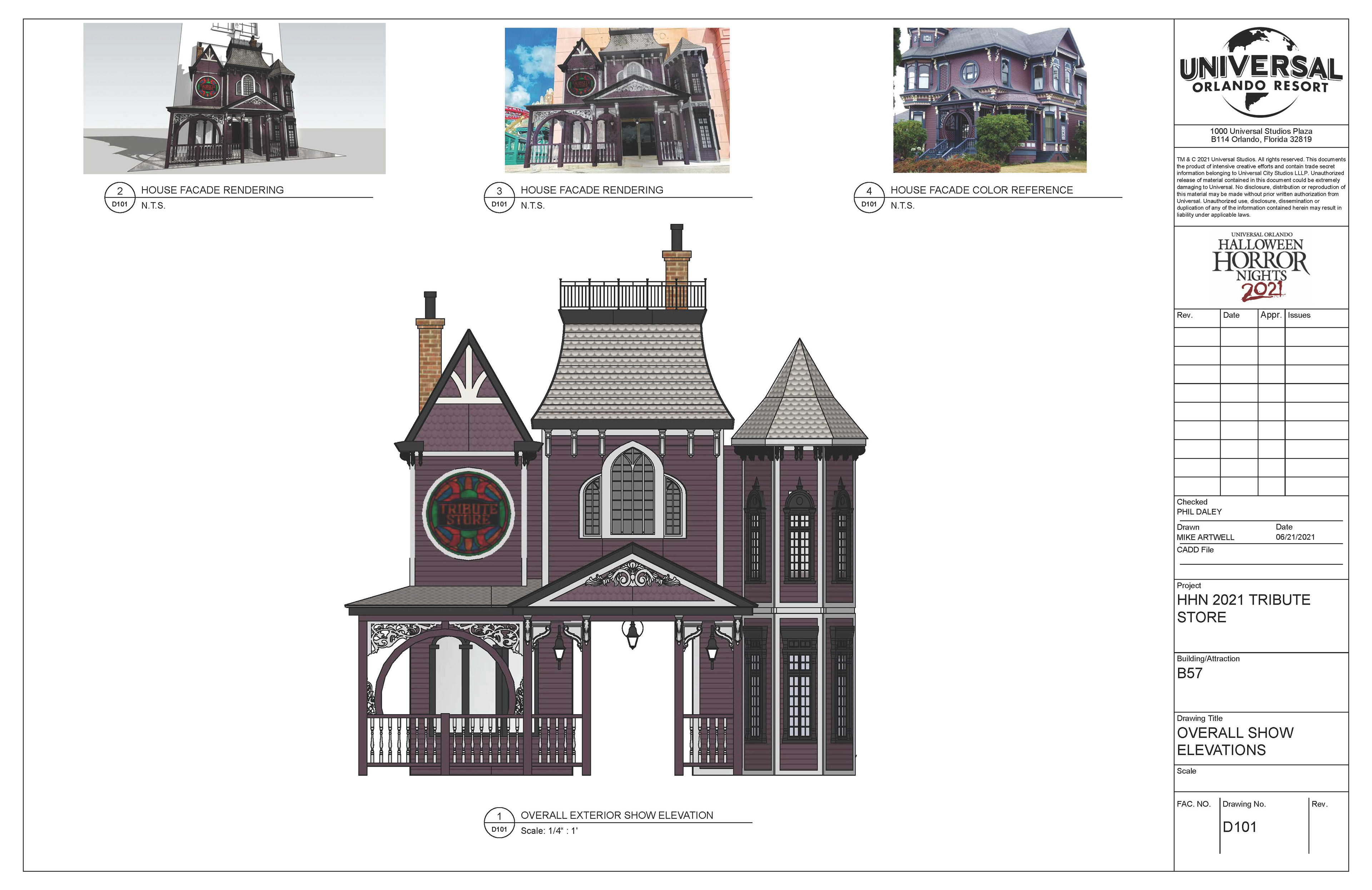 Show Set Drawing