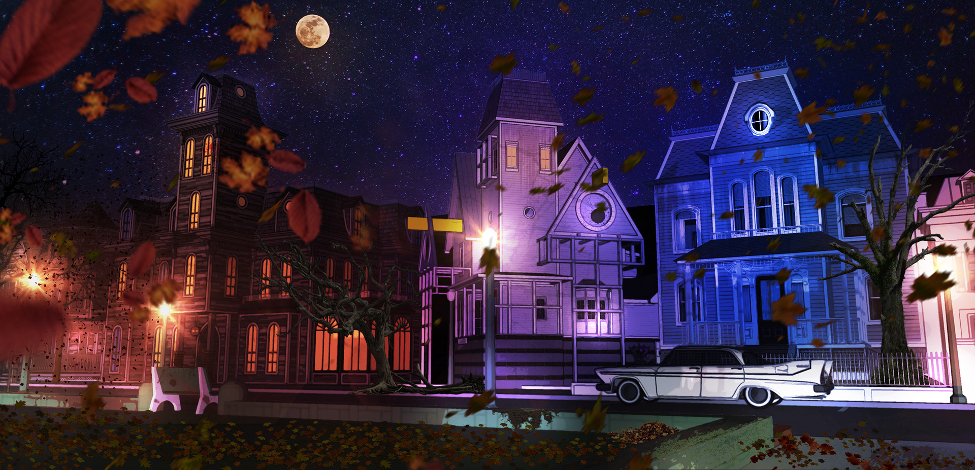 HorrorVille Retail Location Facade