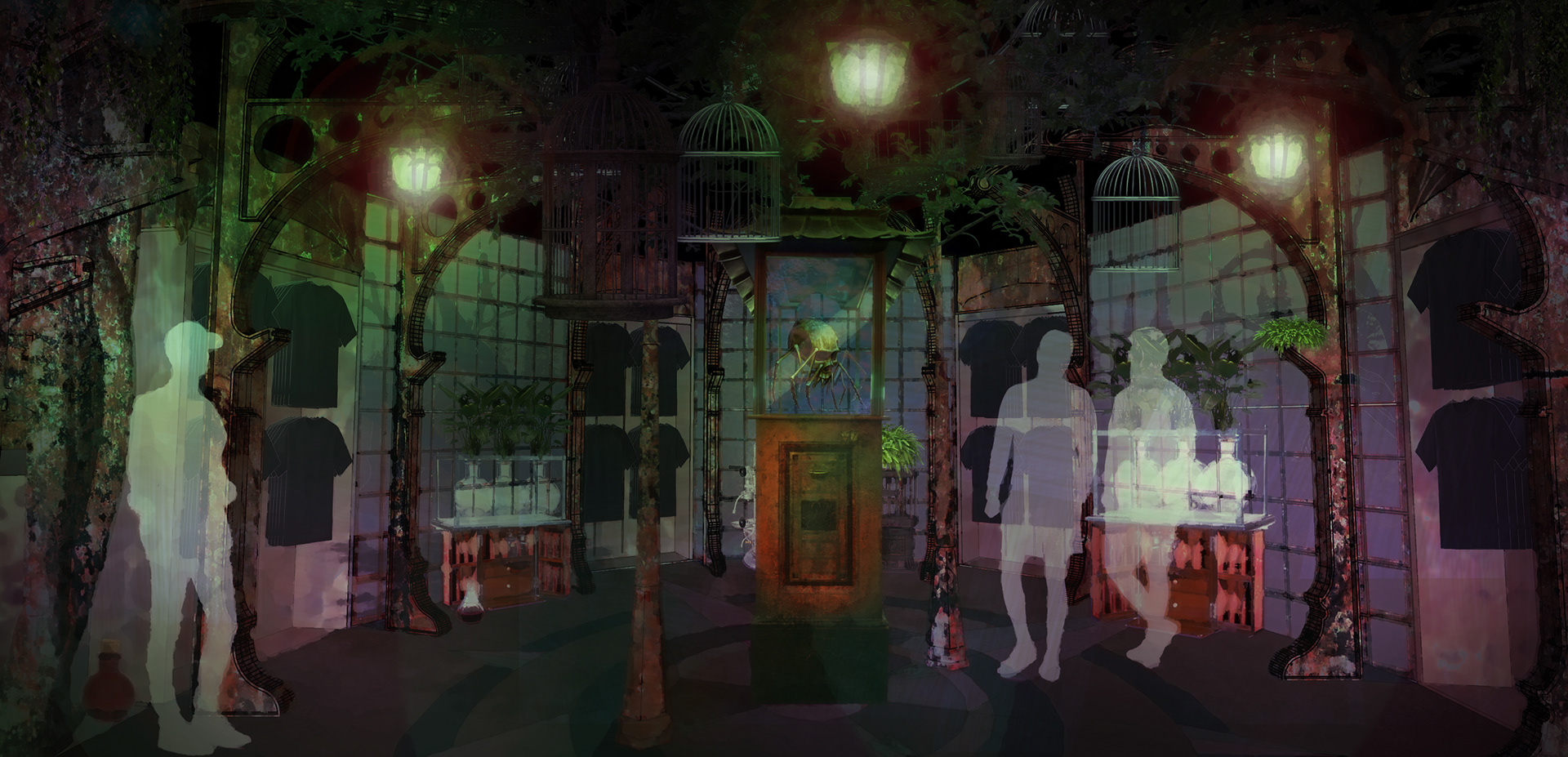 Conservatory Concept Drawing