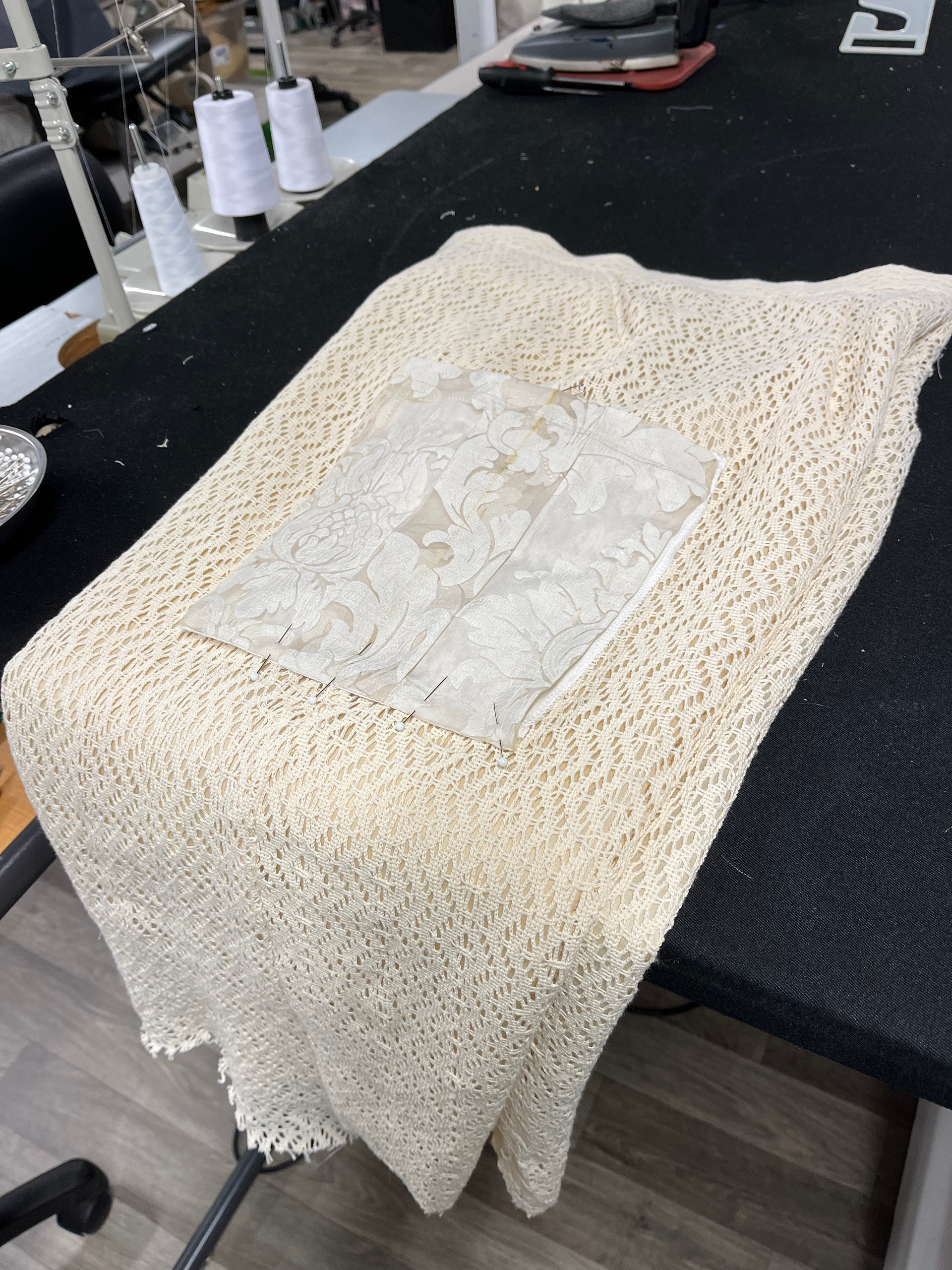 Antígona Pants in Progress