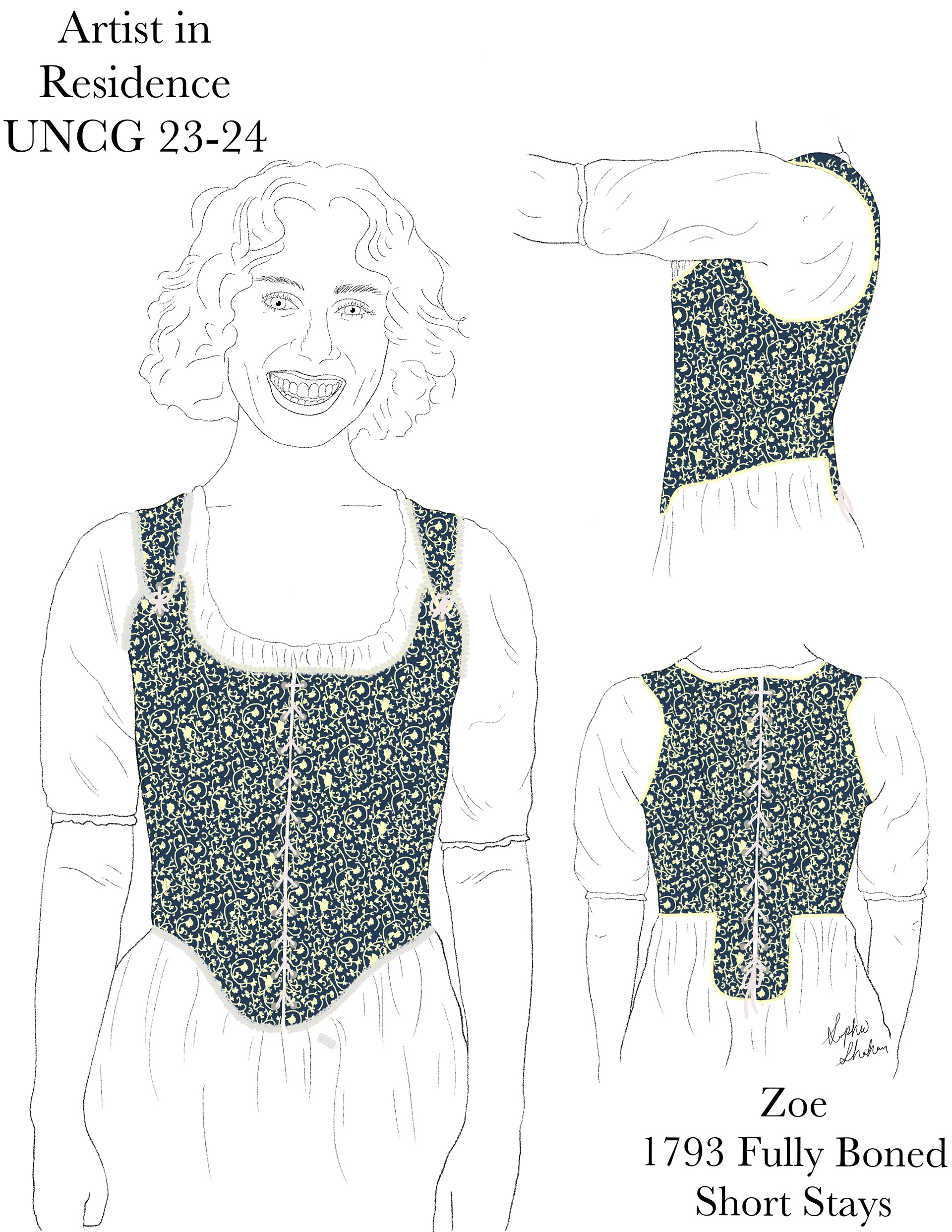 Zoe Corset Rendering