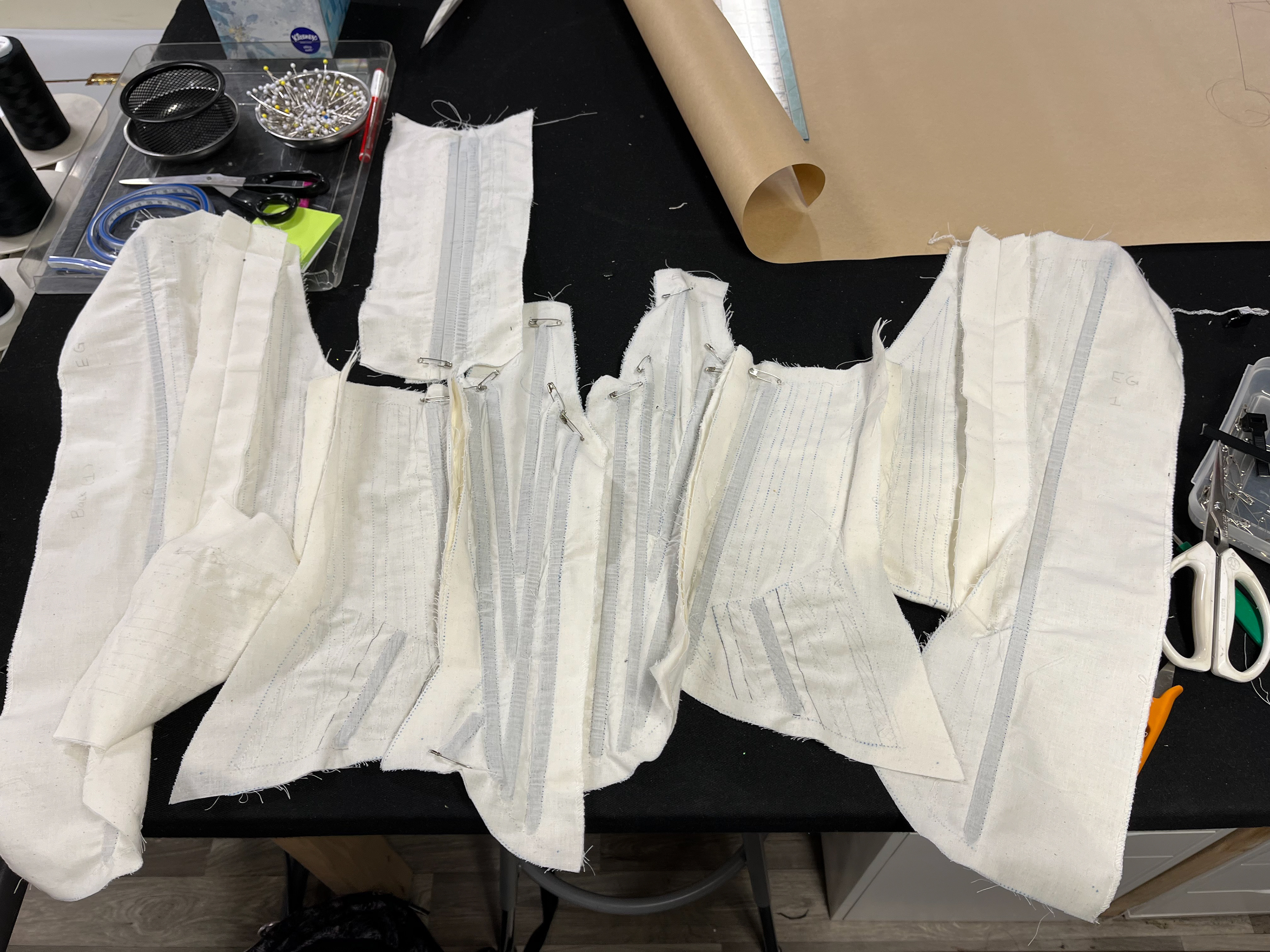 Emily Corset Mockup in Progress