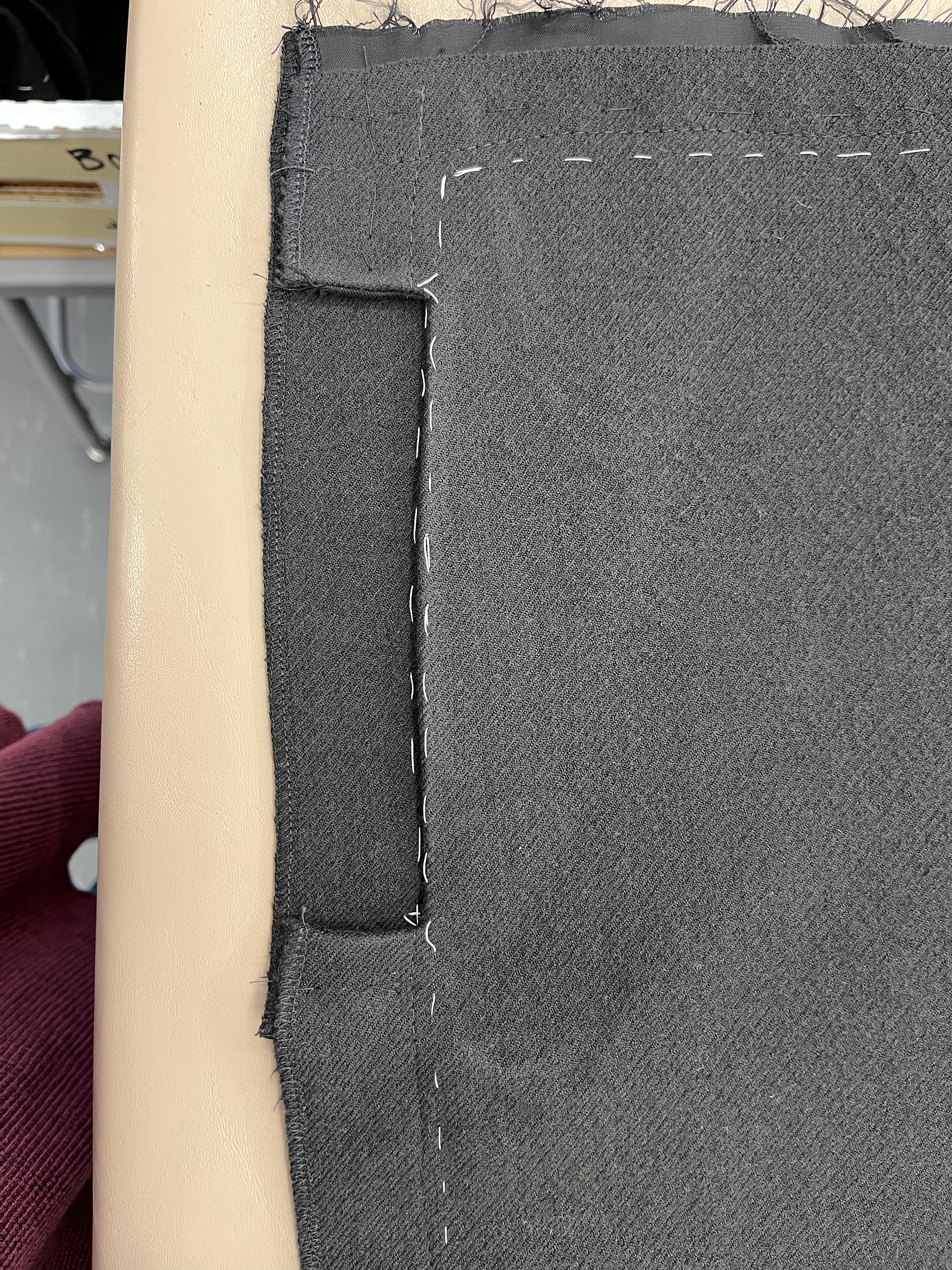 Schaunard pants in progress