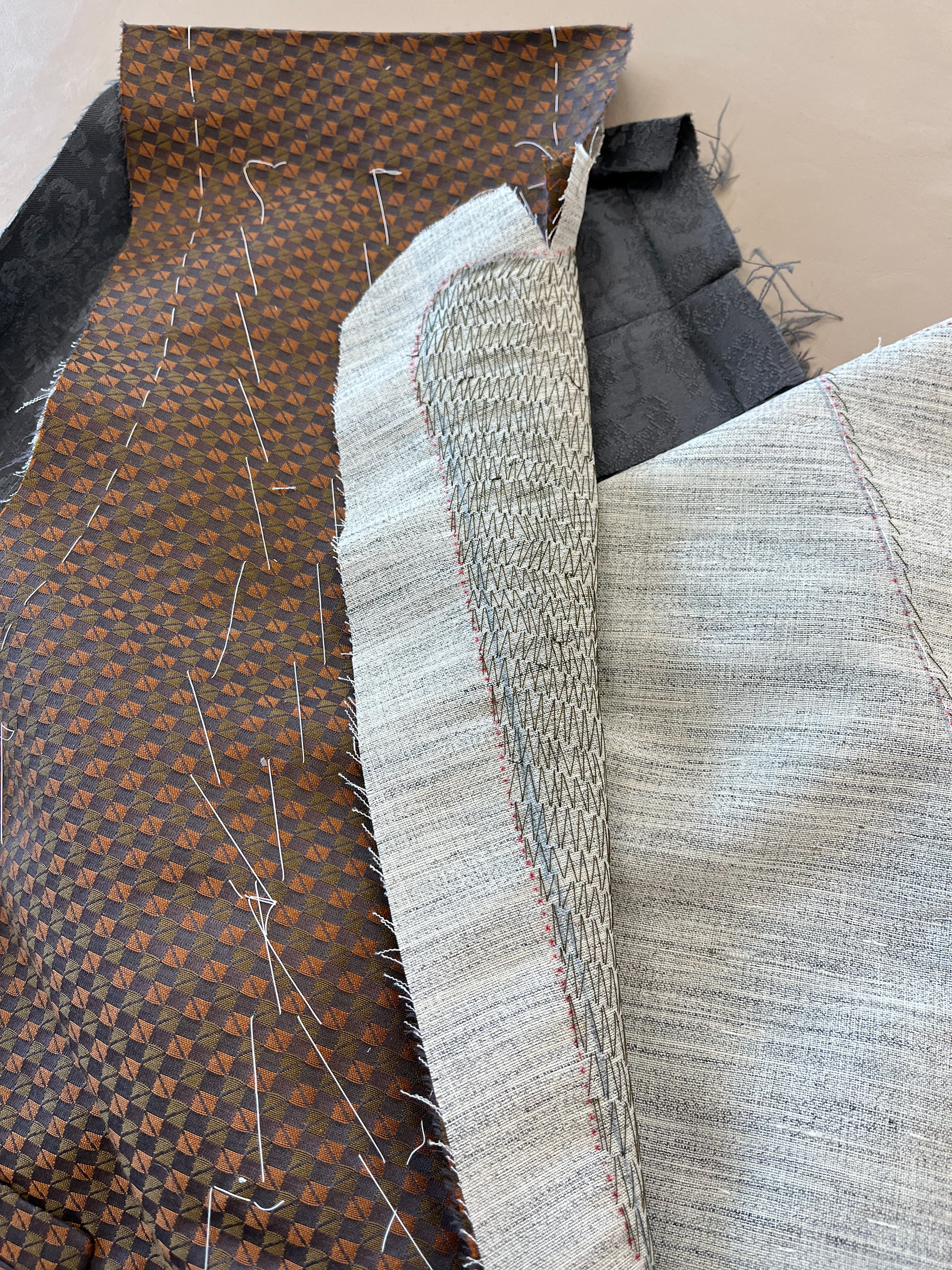 Prologue Vest Pad Stitching