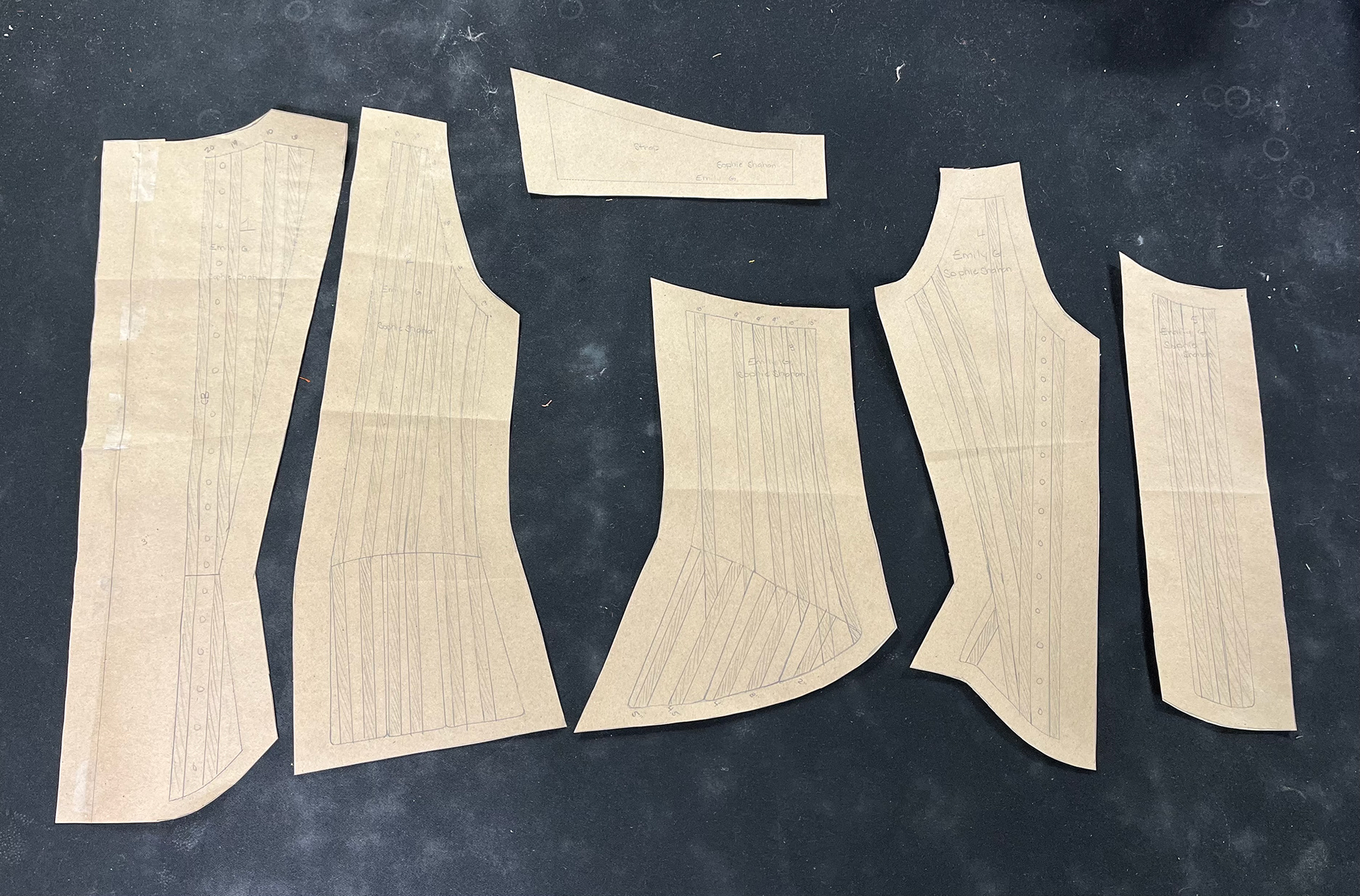 Emily Pattern Pieces