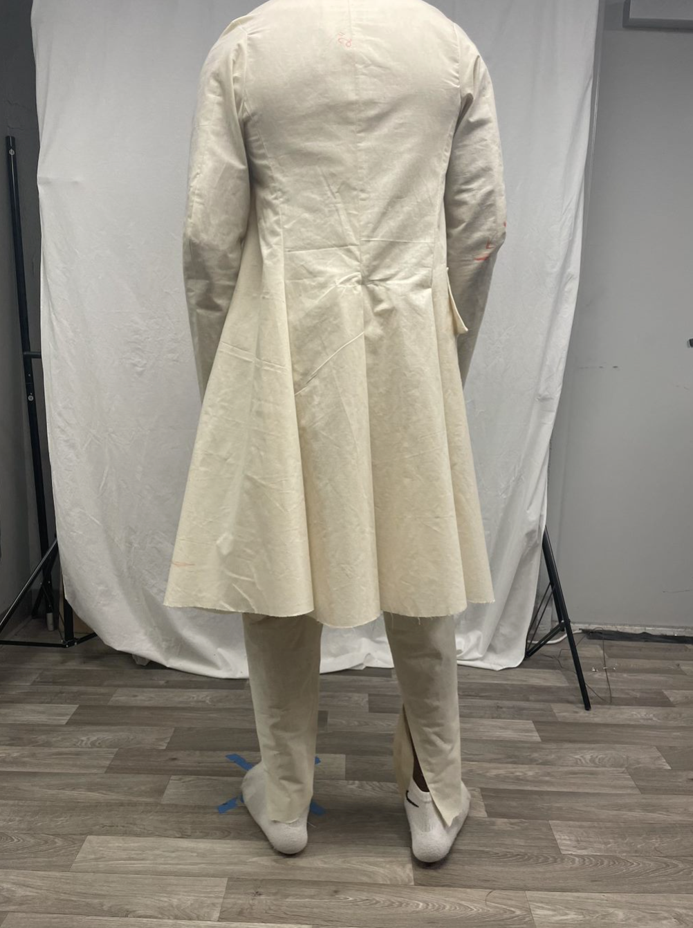 Cinderella's Prince Coat Mockup Fitting