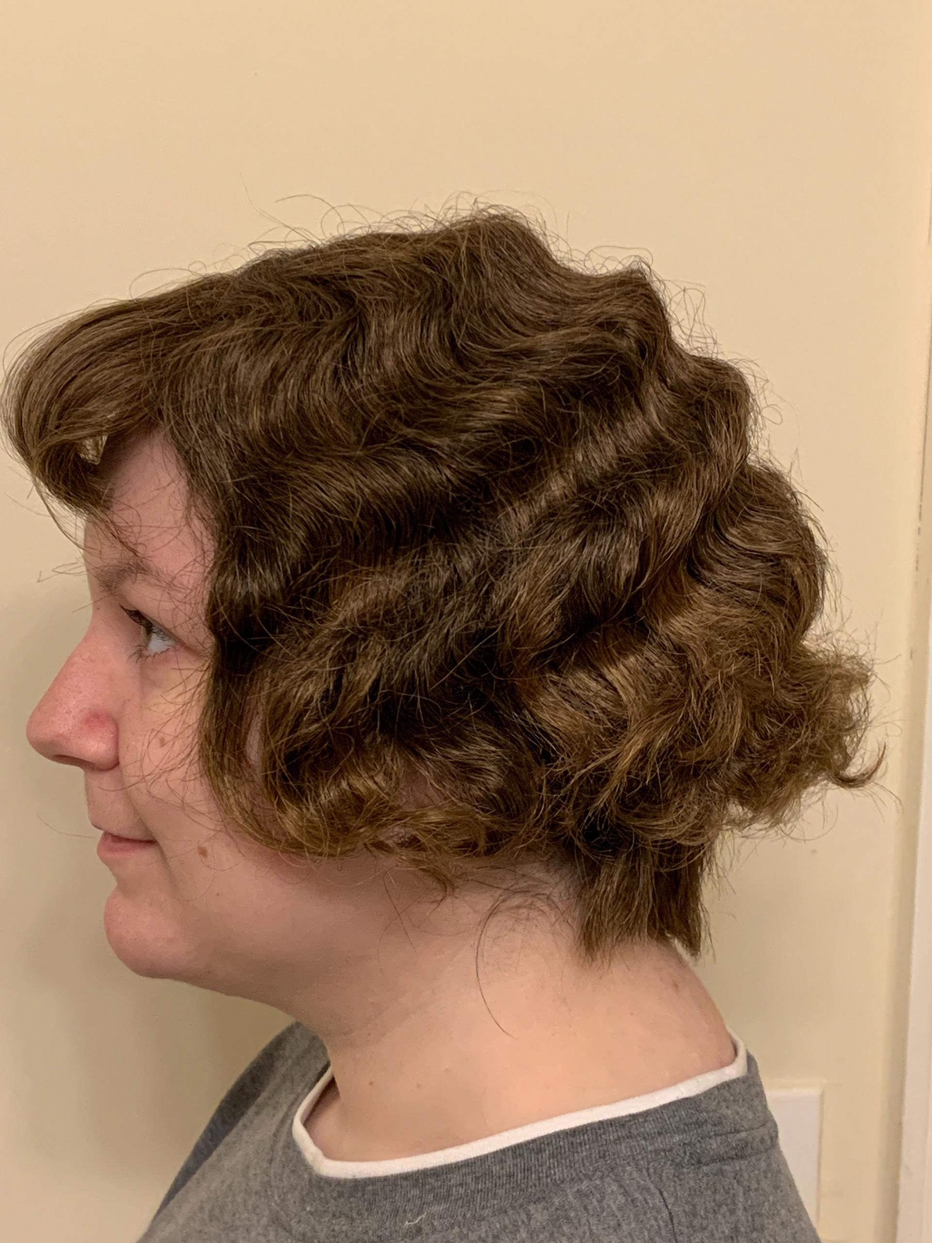 Fingerwave Look after Brushing on Model