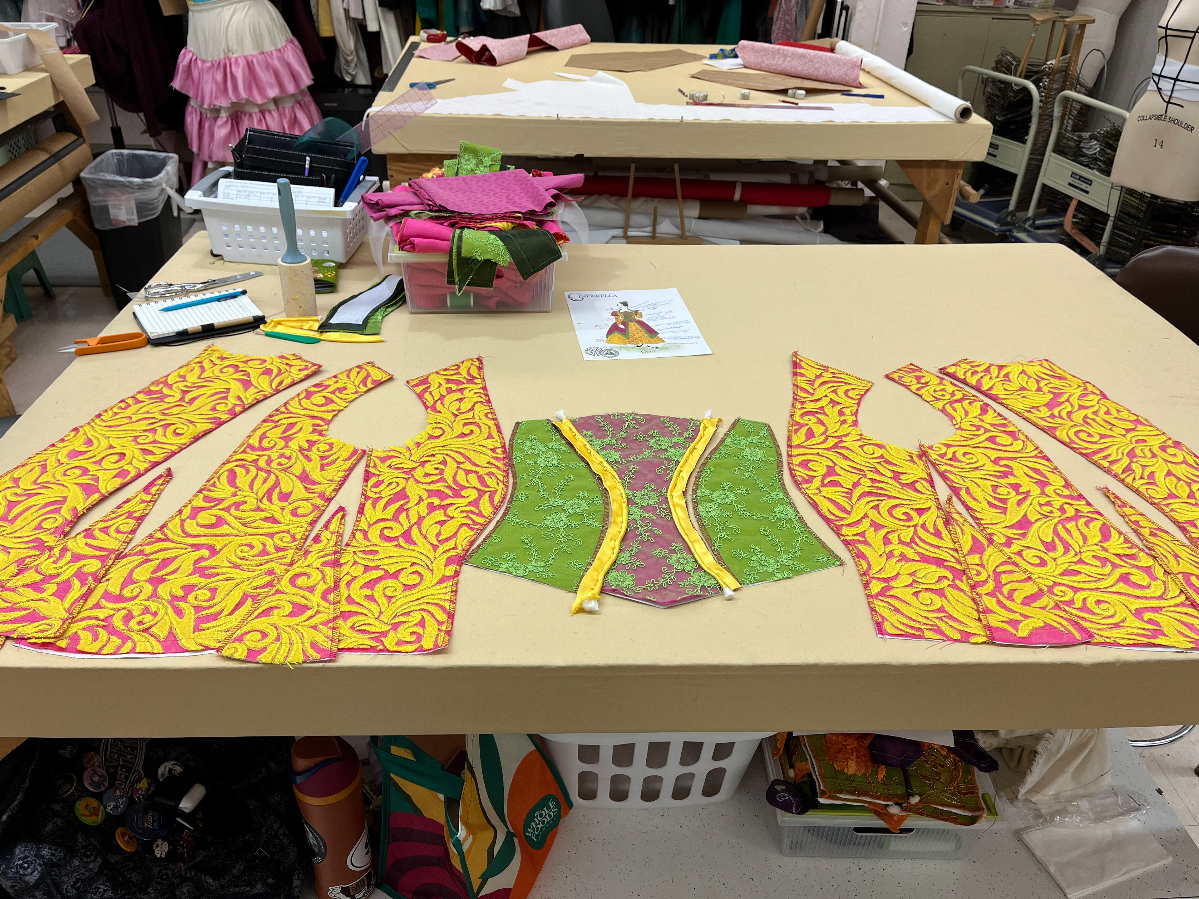 Grace Day Dress in Progress