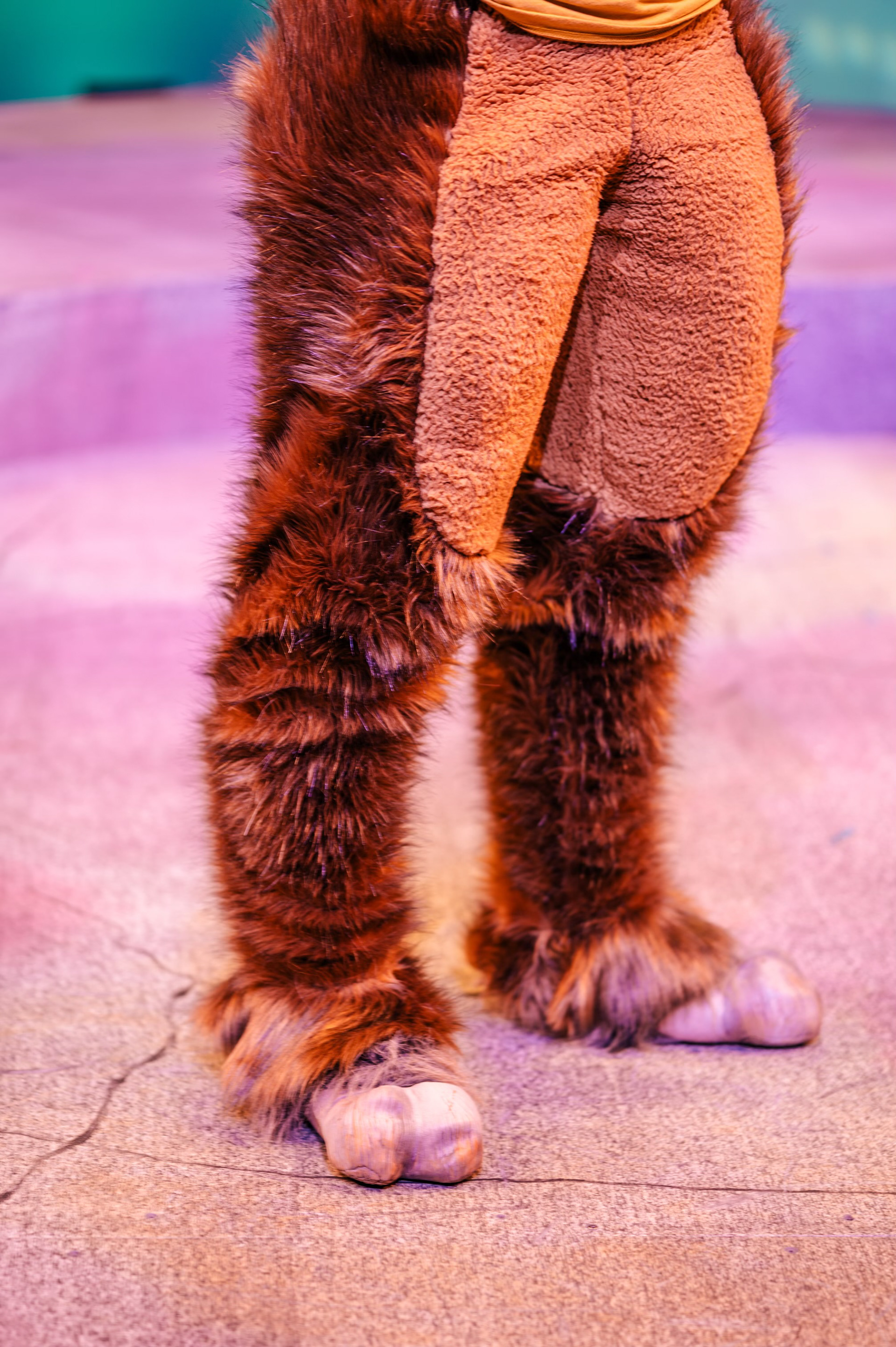 Grover Legs Closeup