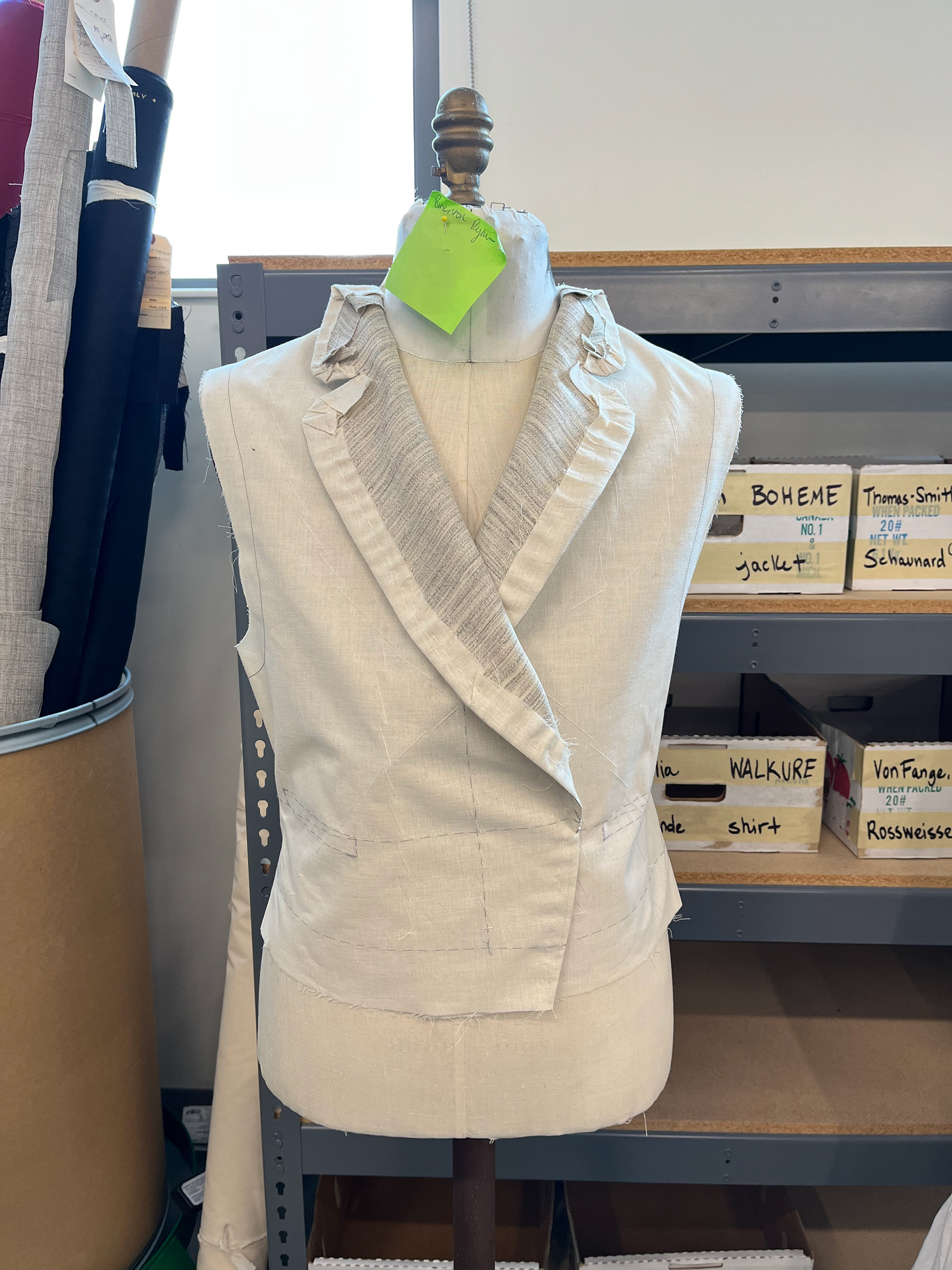 Prologue vest mockup