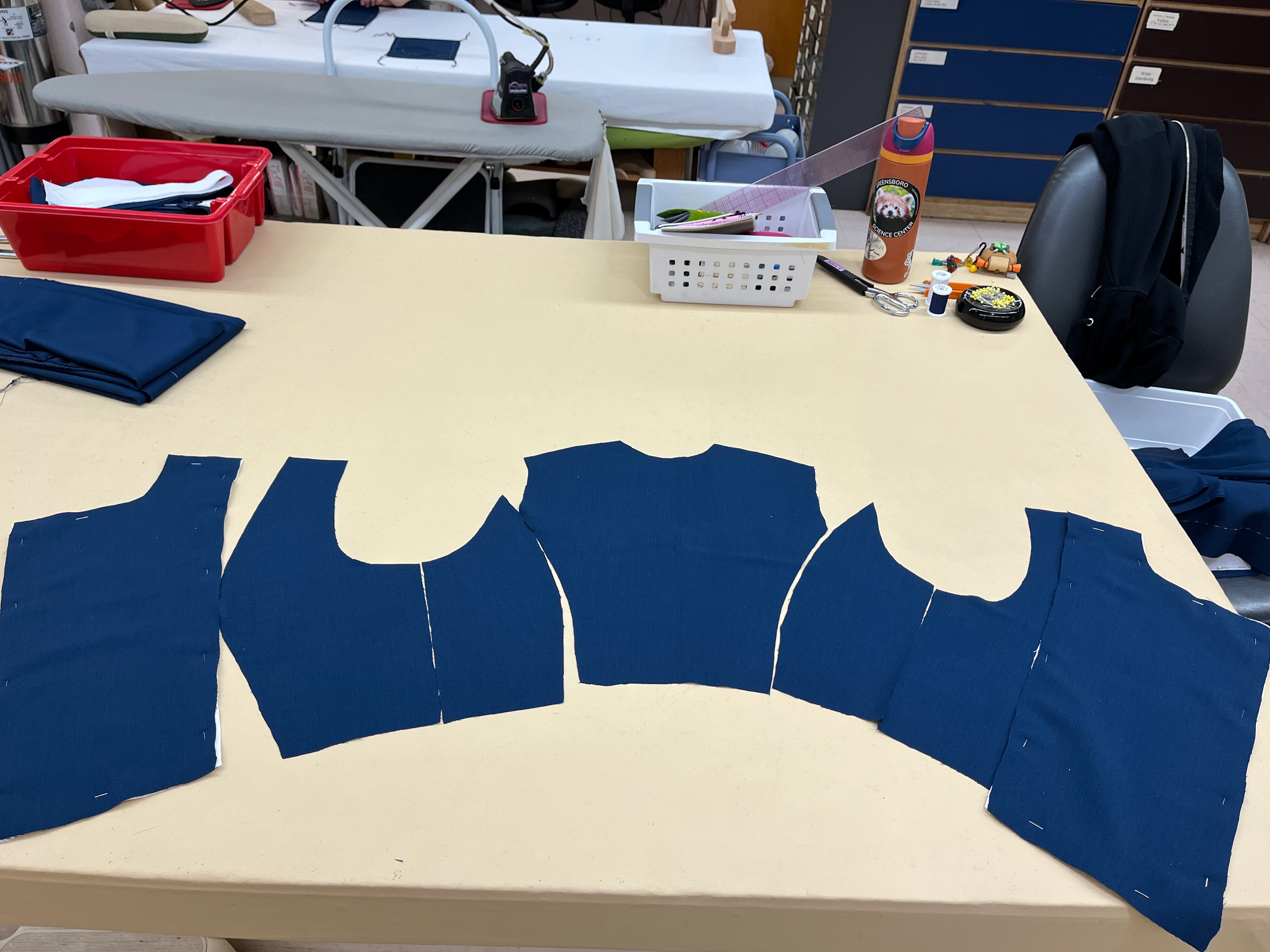 Hello Girl Jacket in Progress