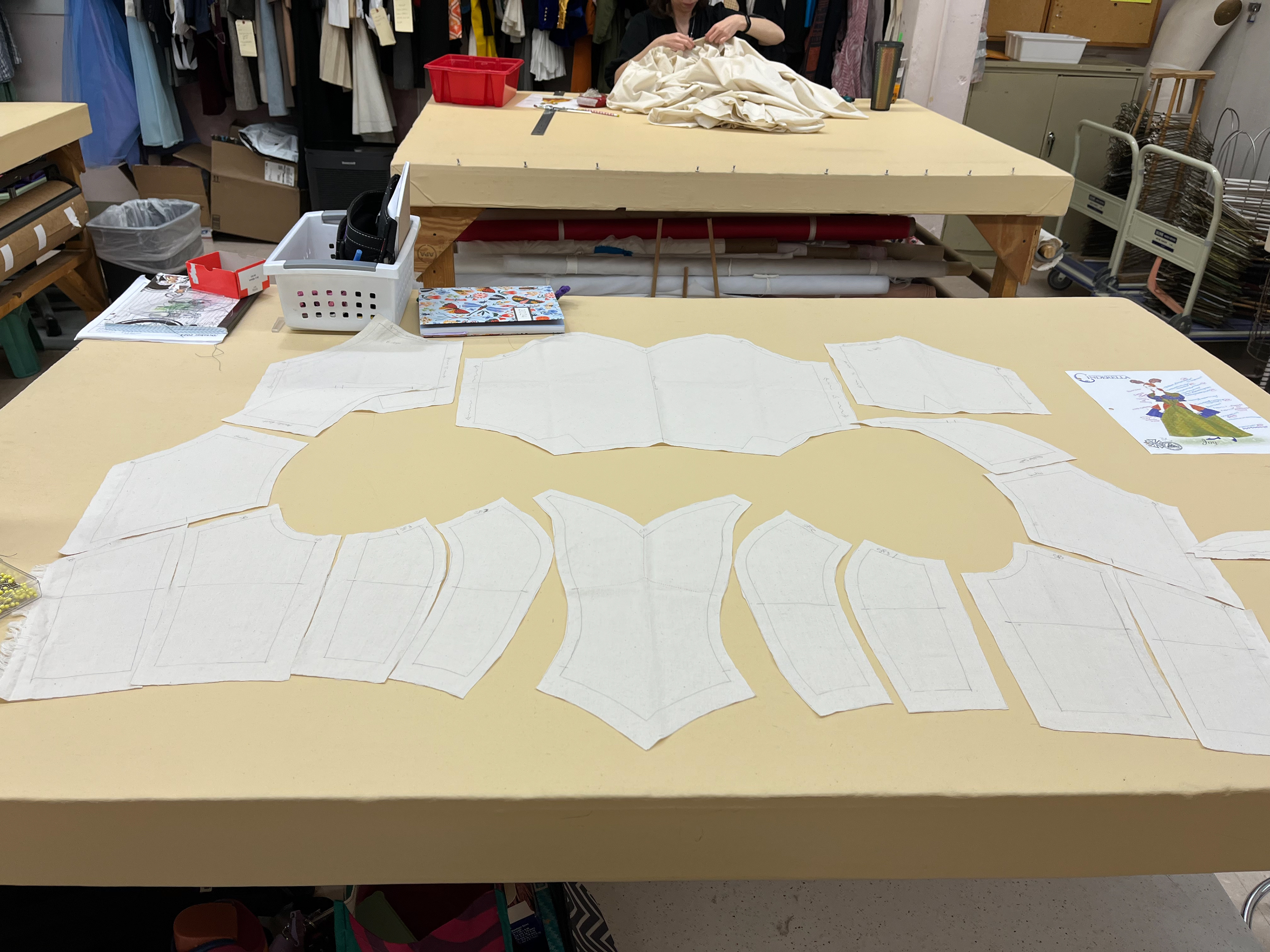 Joy Ballgown Mockup Before Stitching