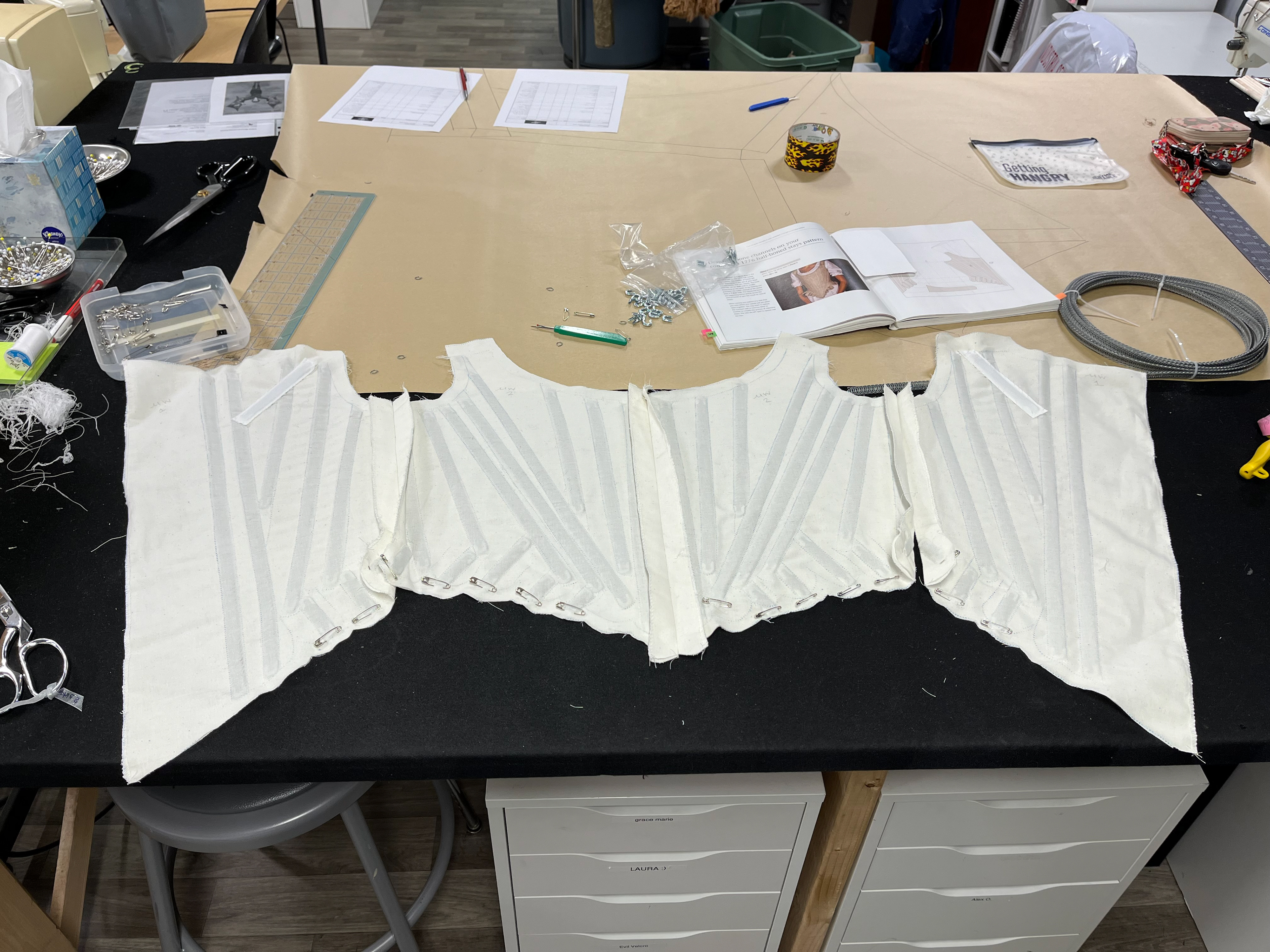Margaux Corset Mockup in Progress