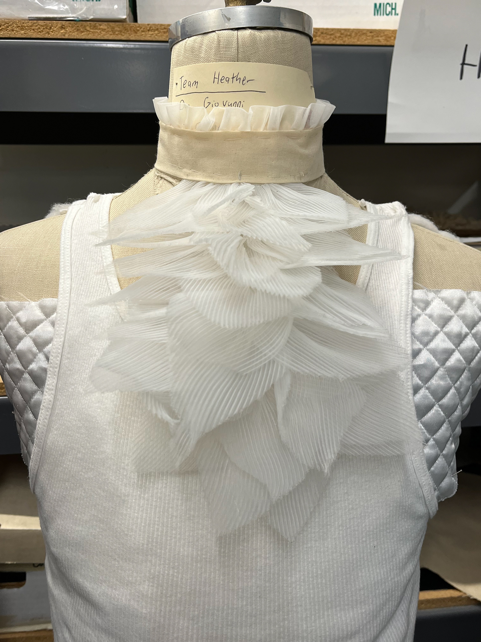 Donn Elvira Jabot Mockup