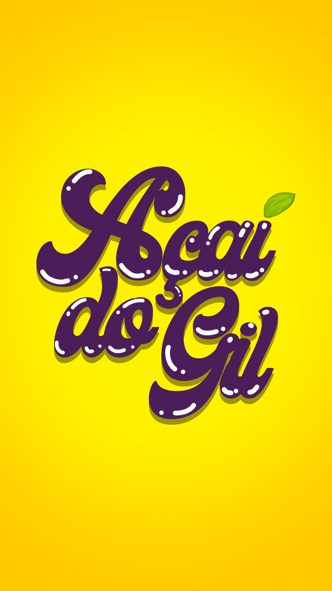 Apresentação e opções do logotipo você encontra no menu apresentações