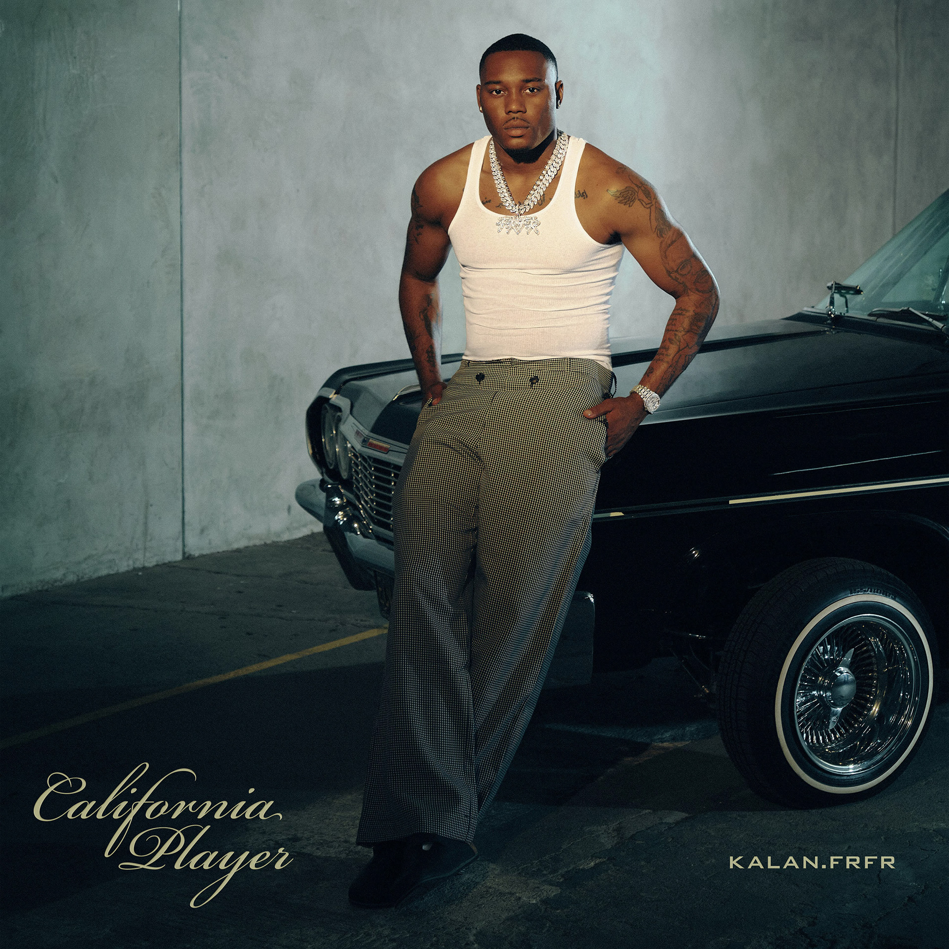 Official Album Cover Design for Kalan.FrFr's 'California Player'