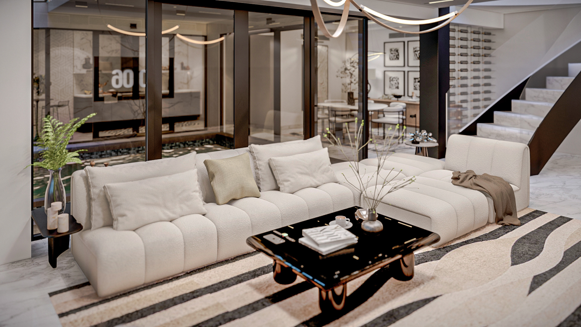 Interior Design Living Room Concept