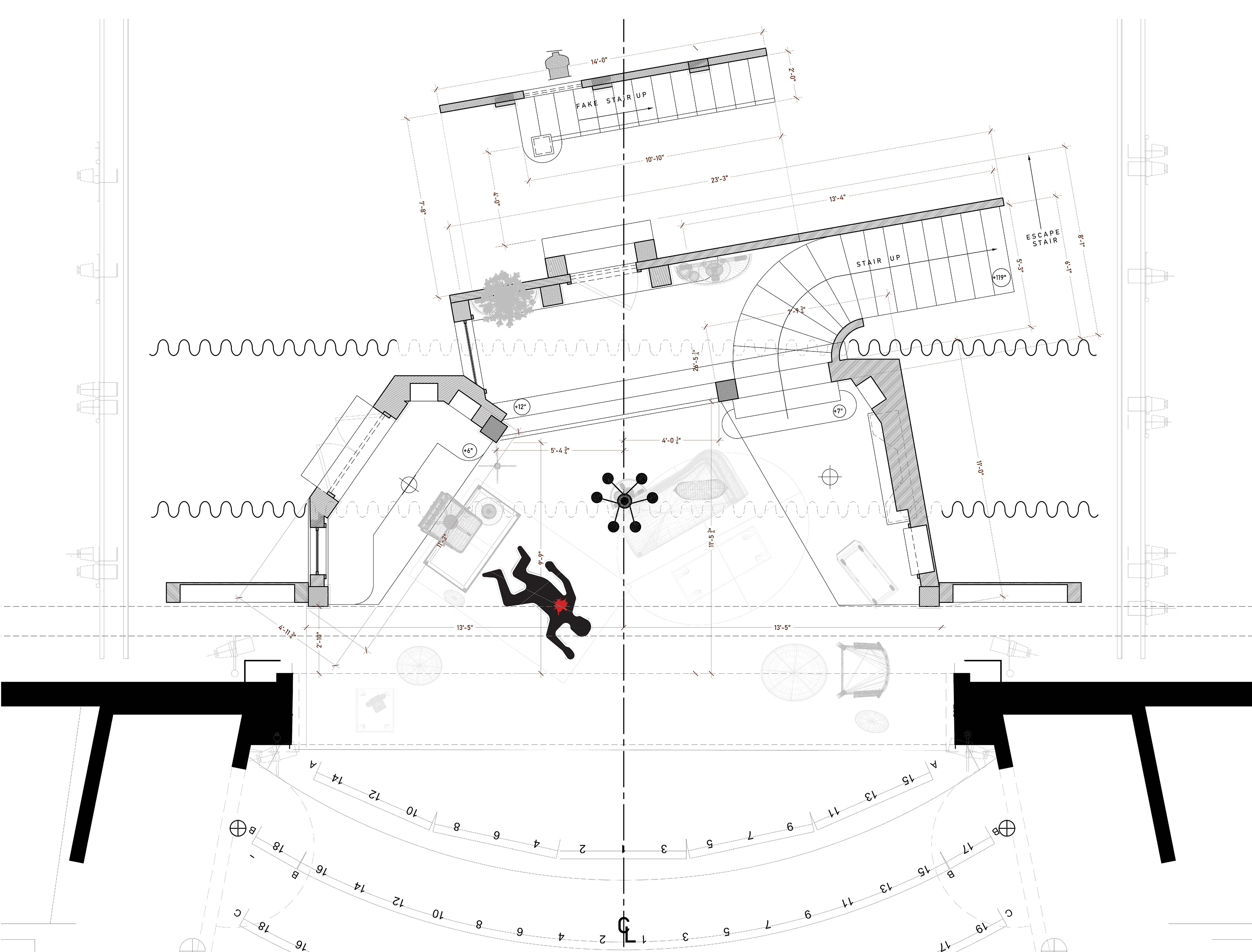 DIAL M FOR MURDER | Set Design