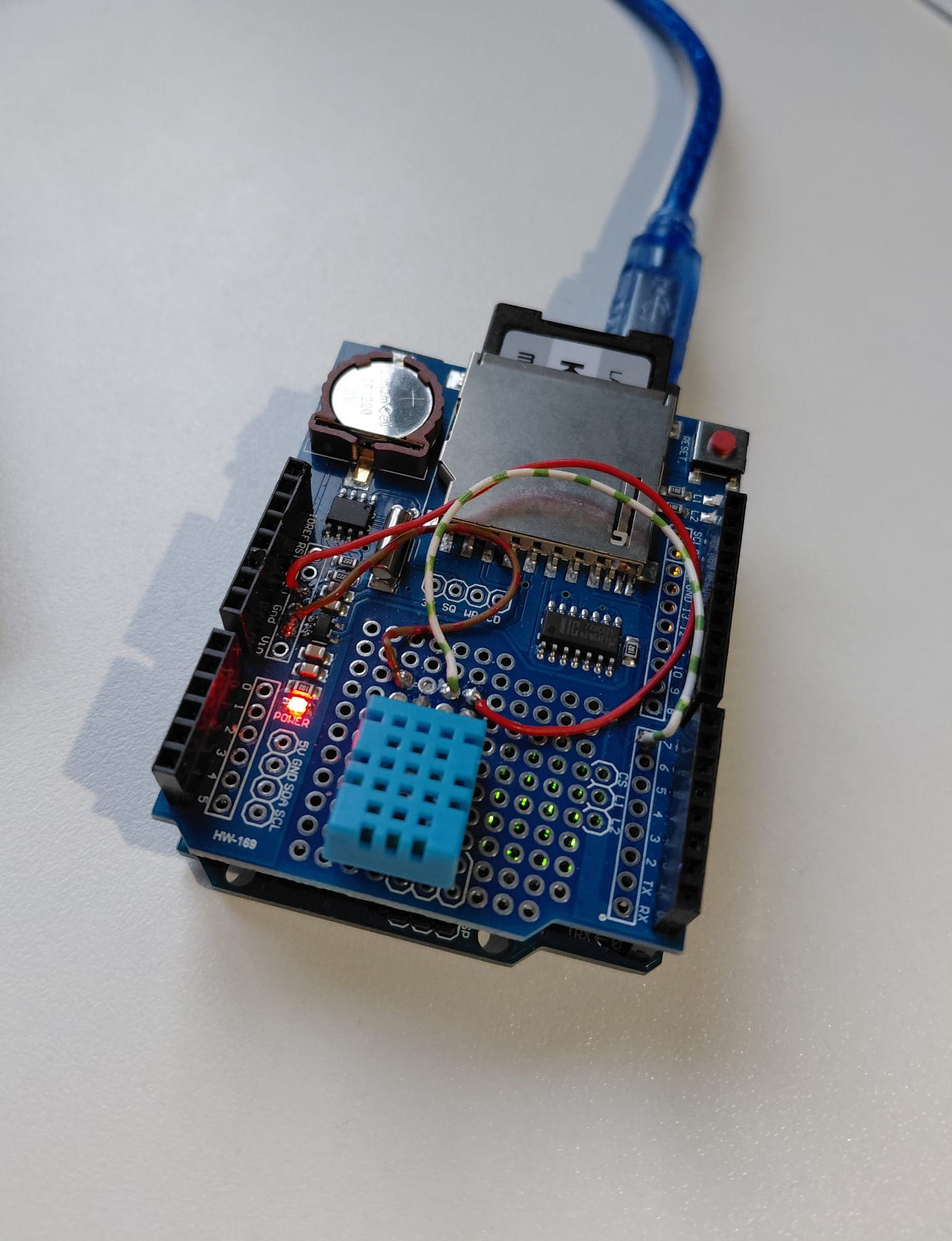 Using electronics to gather data in 'Making sense of sensors'