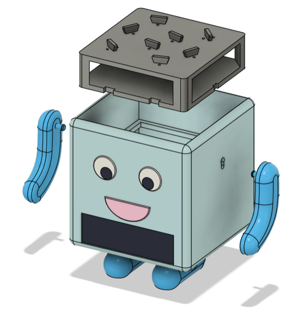 3D model for modularity of Uppet (FBP)