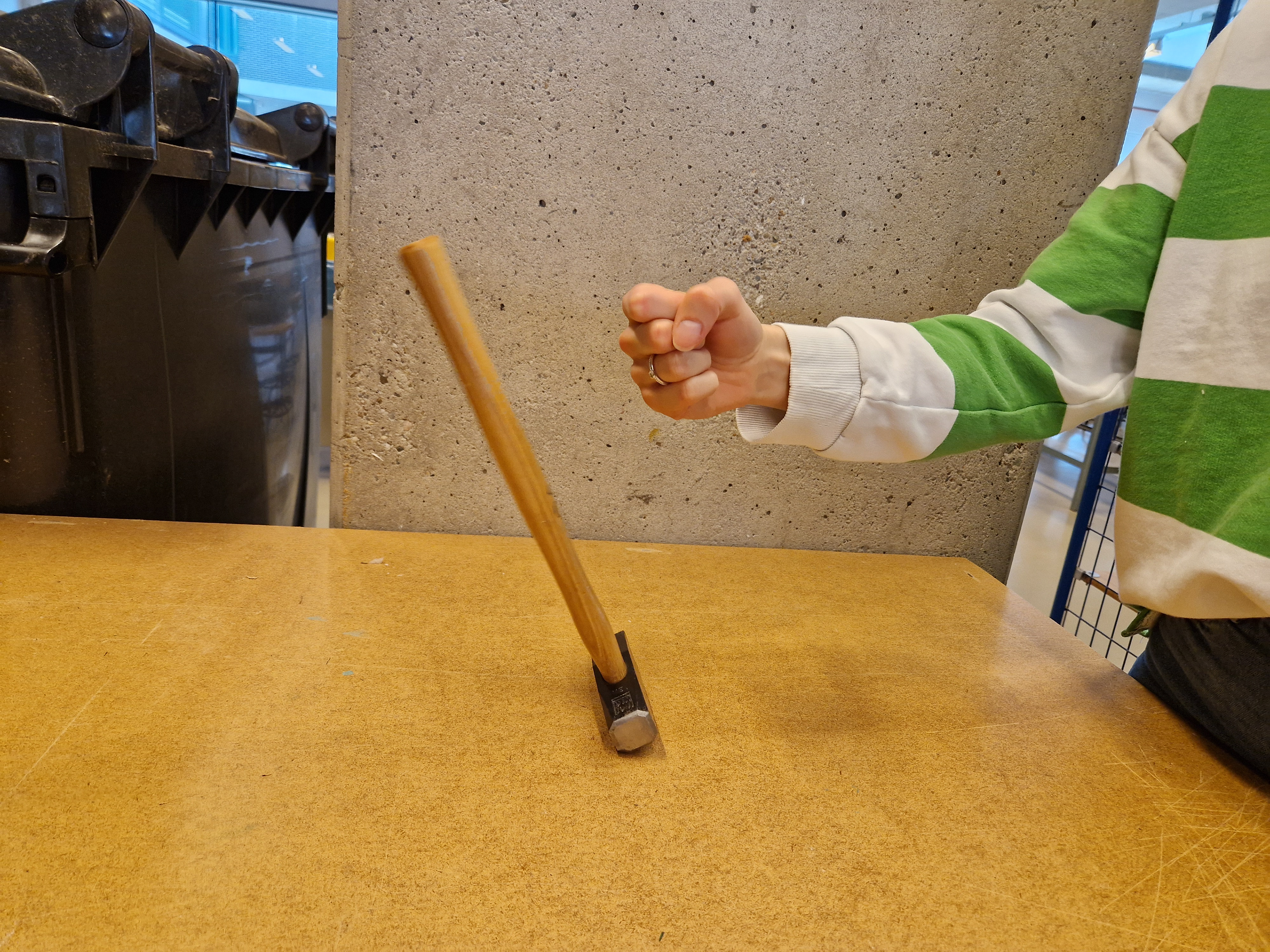 Interaction relabeling with hammer