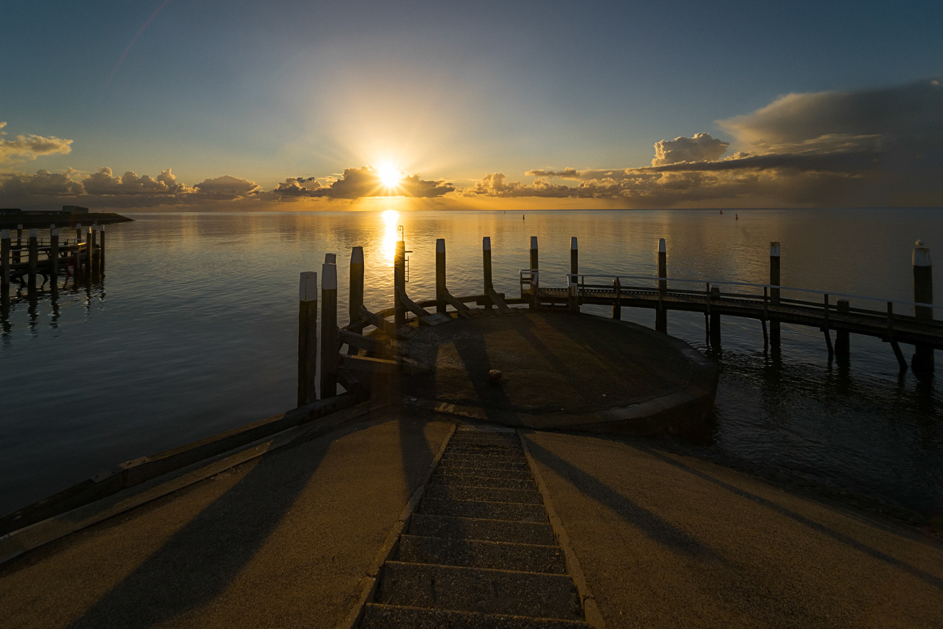 Baltic sea at sunrise