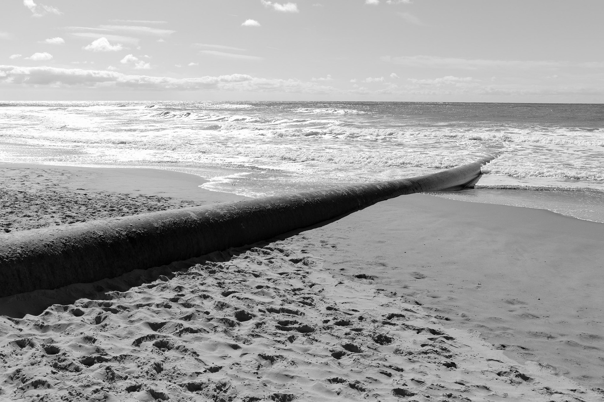 At the Dutch coast
