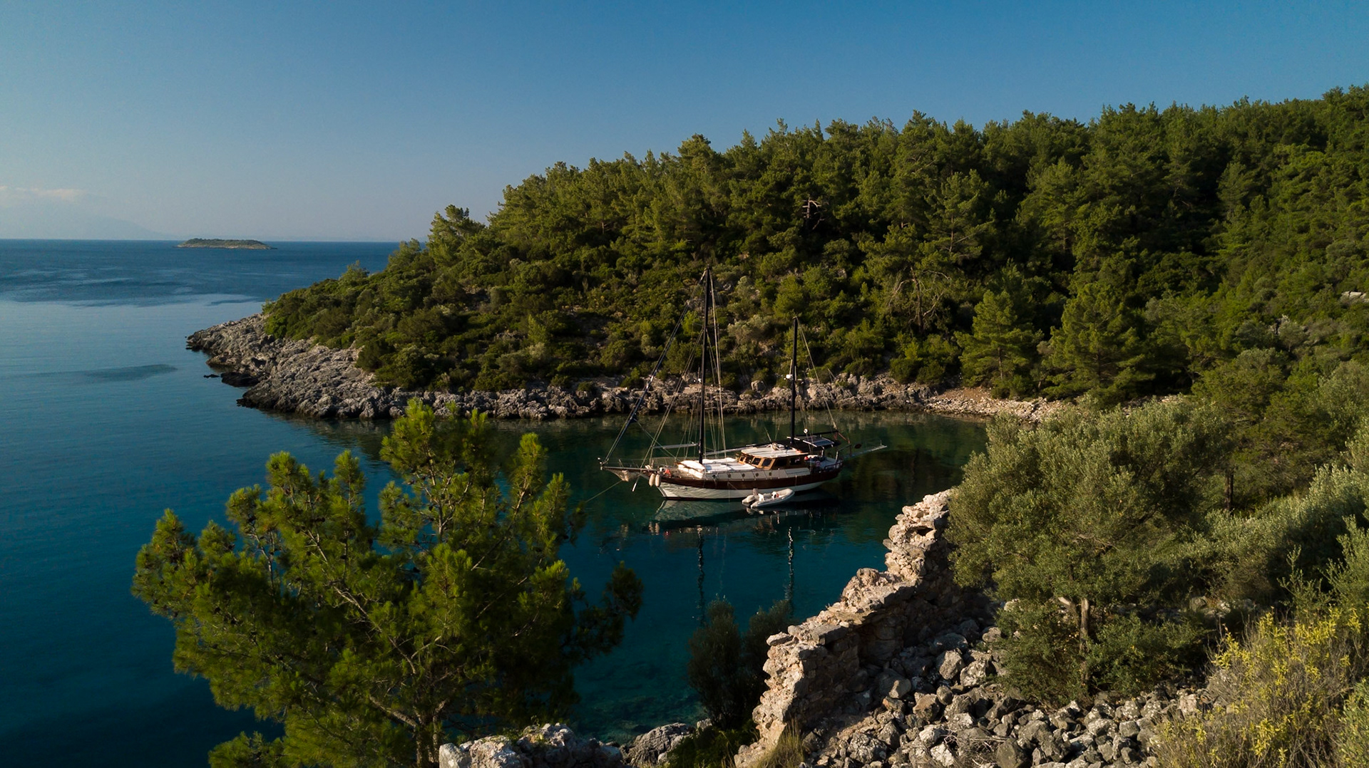 Resting in the mediterranean sea