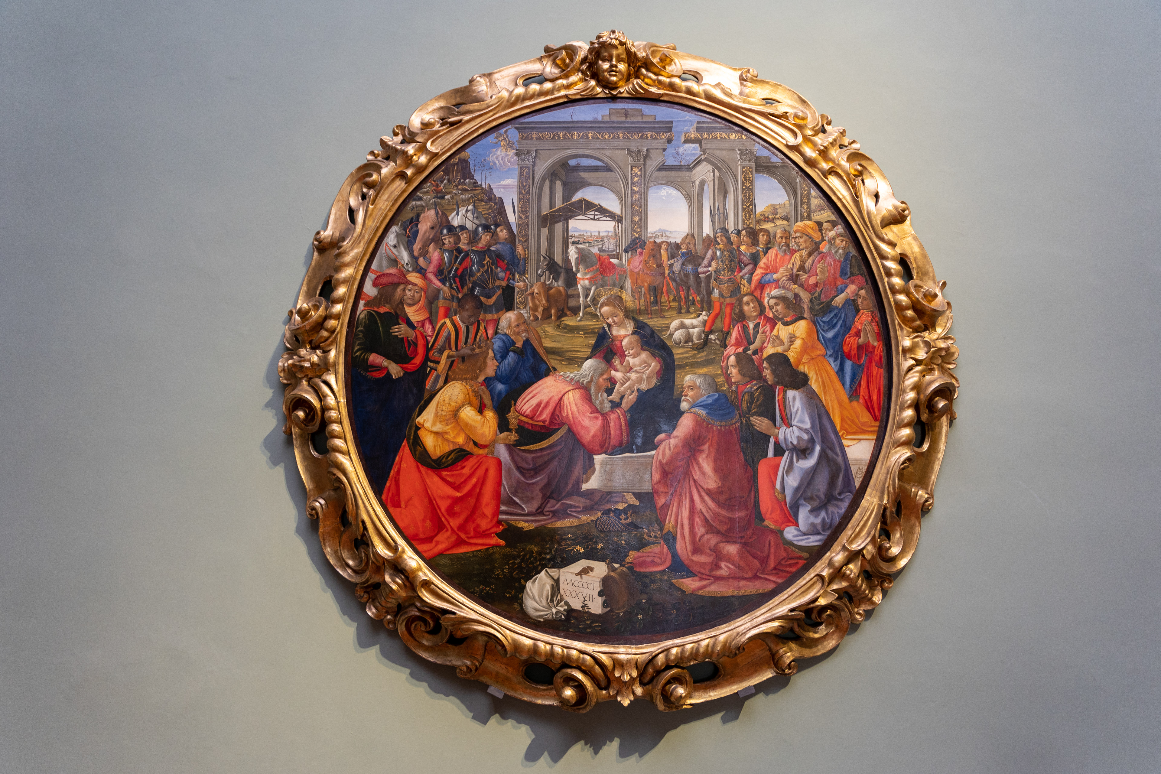 Uffizi Gallery, Florence Italy 6-22