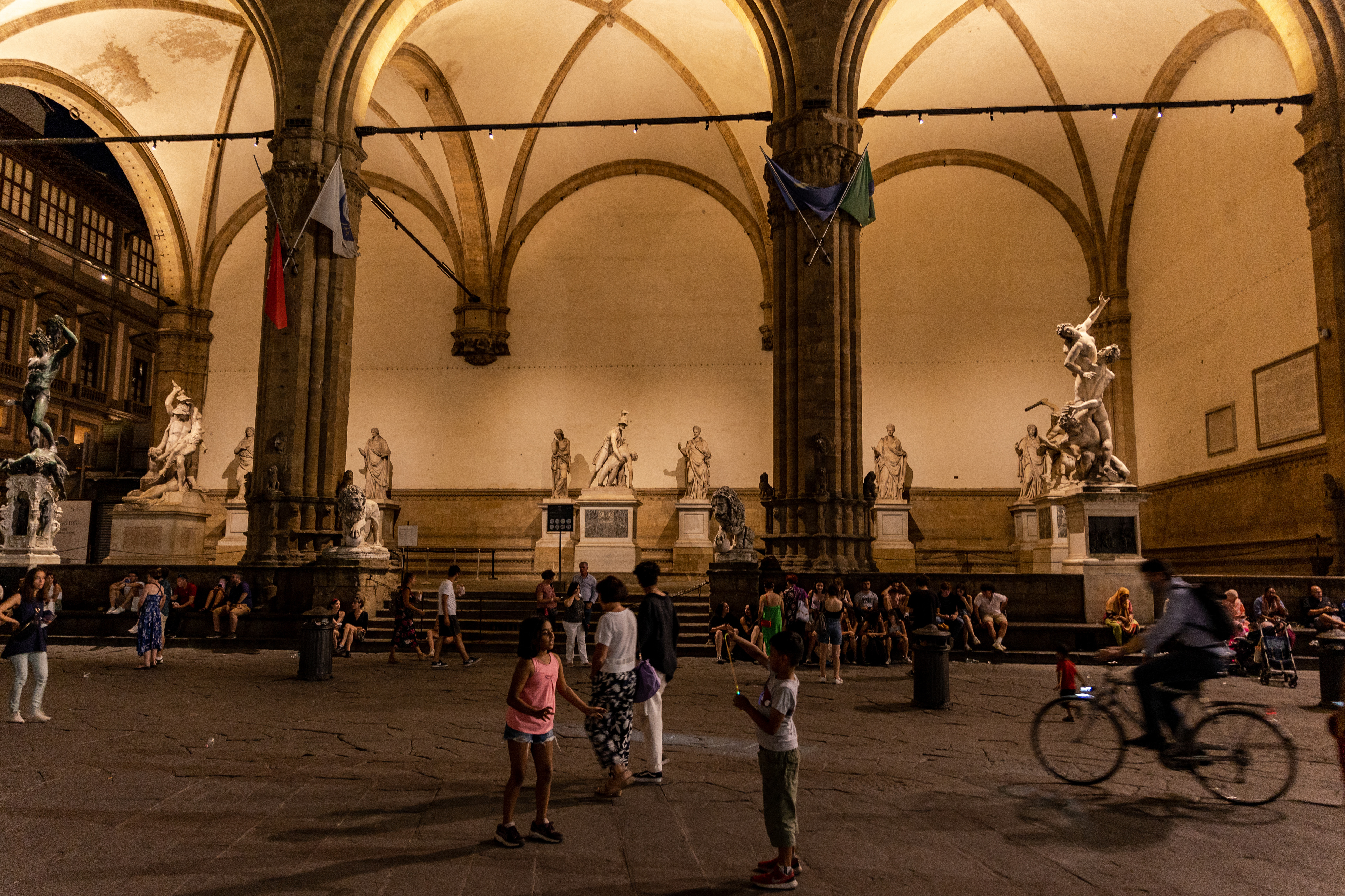 Loggia dei Lanzi, Florence Iataly 6-22