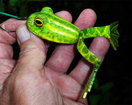 Ken Daubert - Finesse BASS FROG LURE Fishing