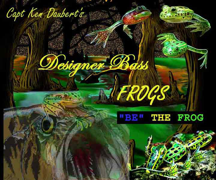 Captain Ken's Designer Bass Frogs