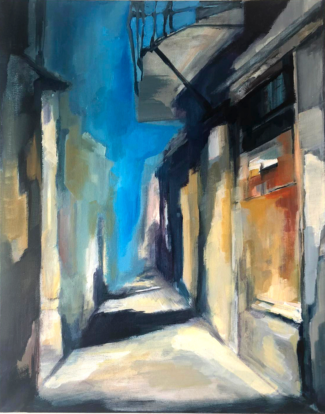 CUBA_2_20" x 16" acrylic on canvas