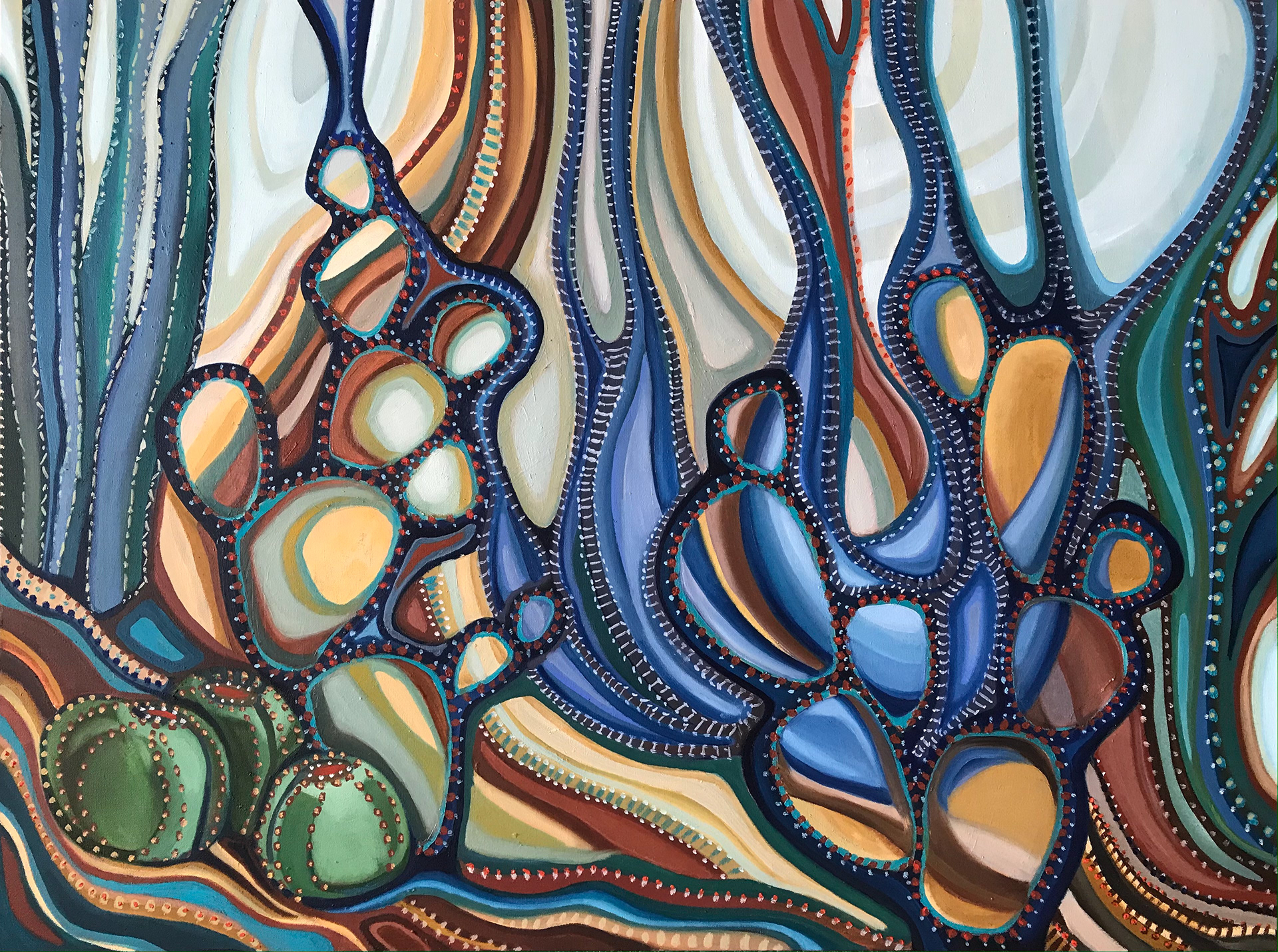 DATURA_3_48"x 36" oil on canvas