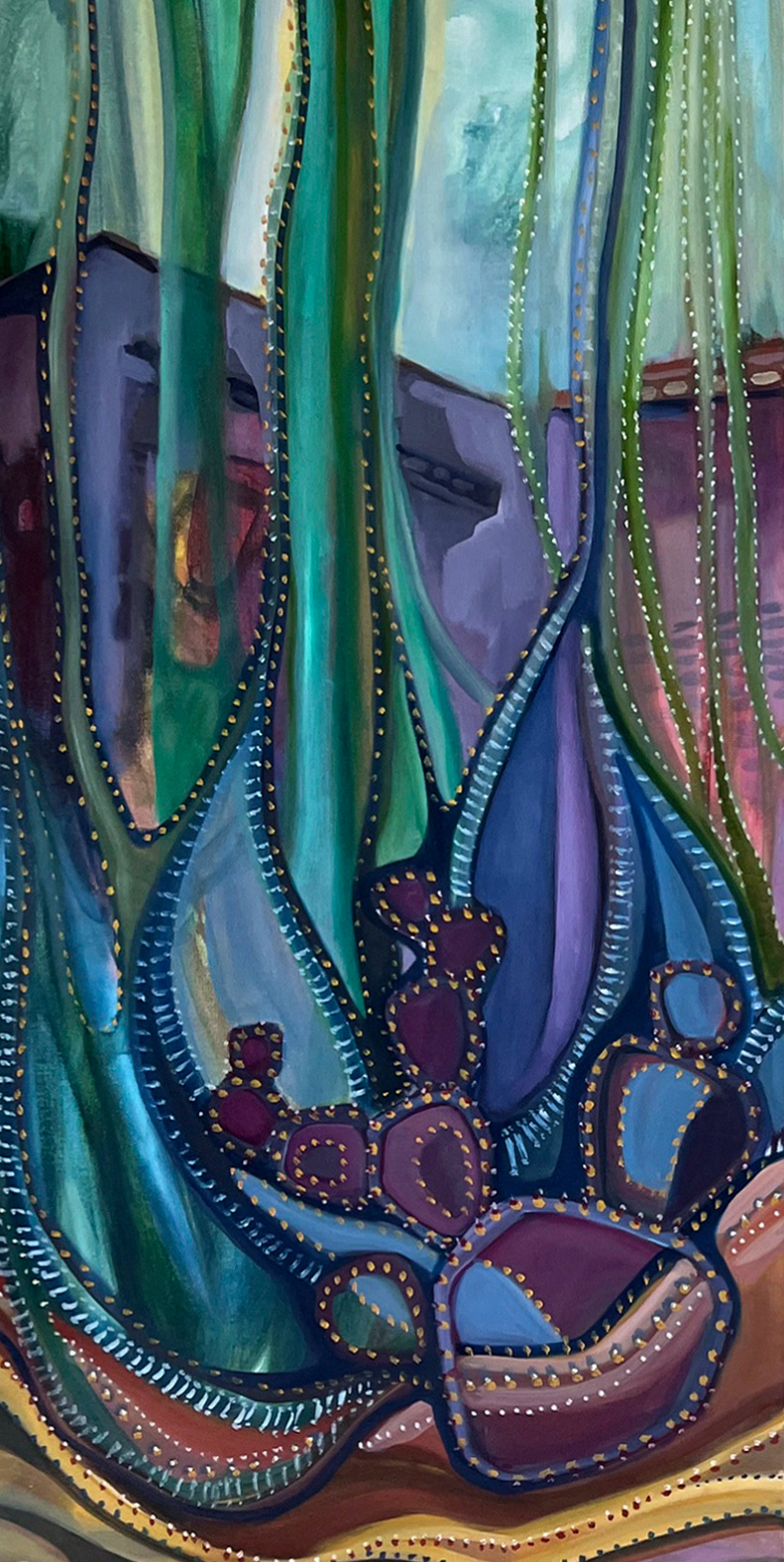 DATURA_9a_24"x 48" oil on canvas