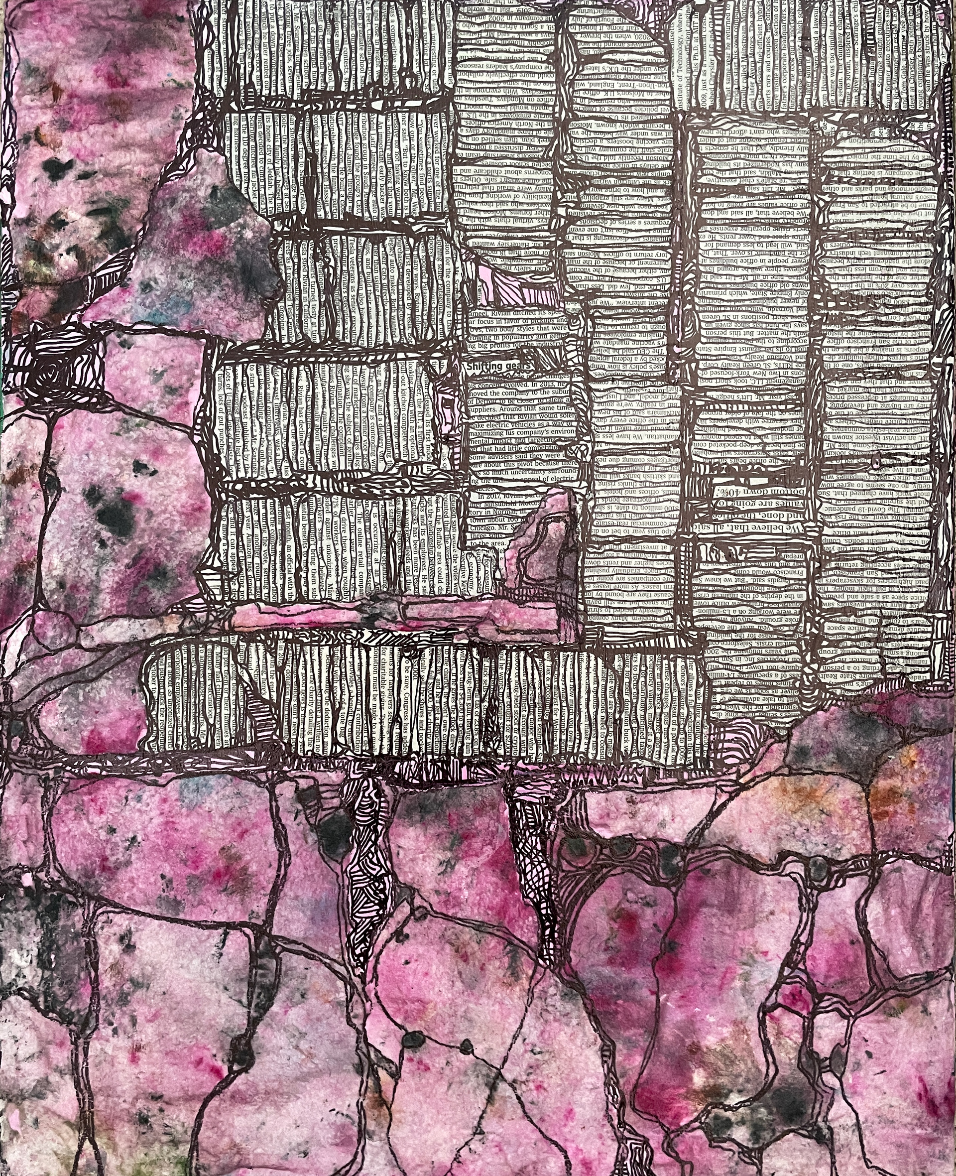 We believe that..._20"x16", mixed media