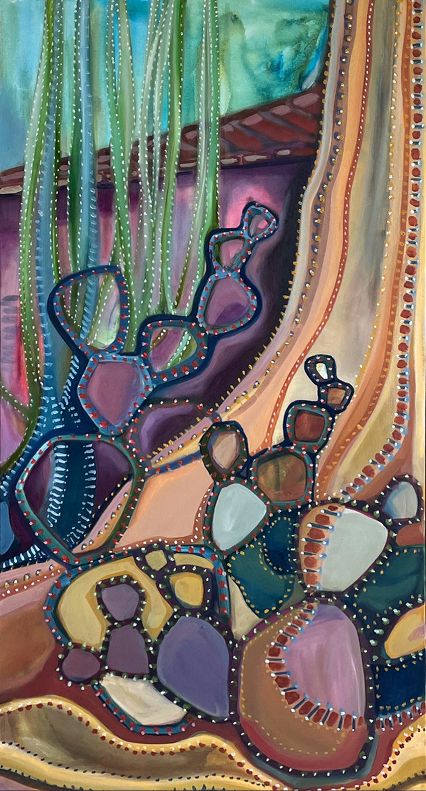DATURA_9b_24"x 48" oil on canvas