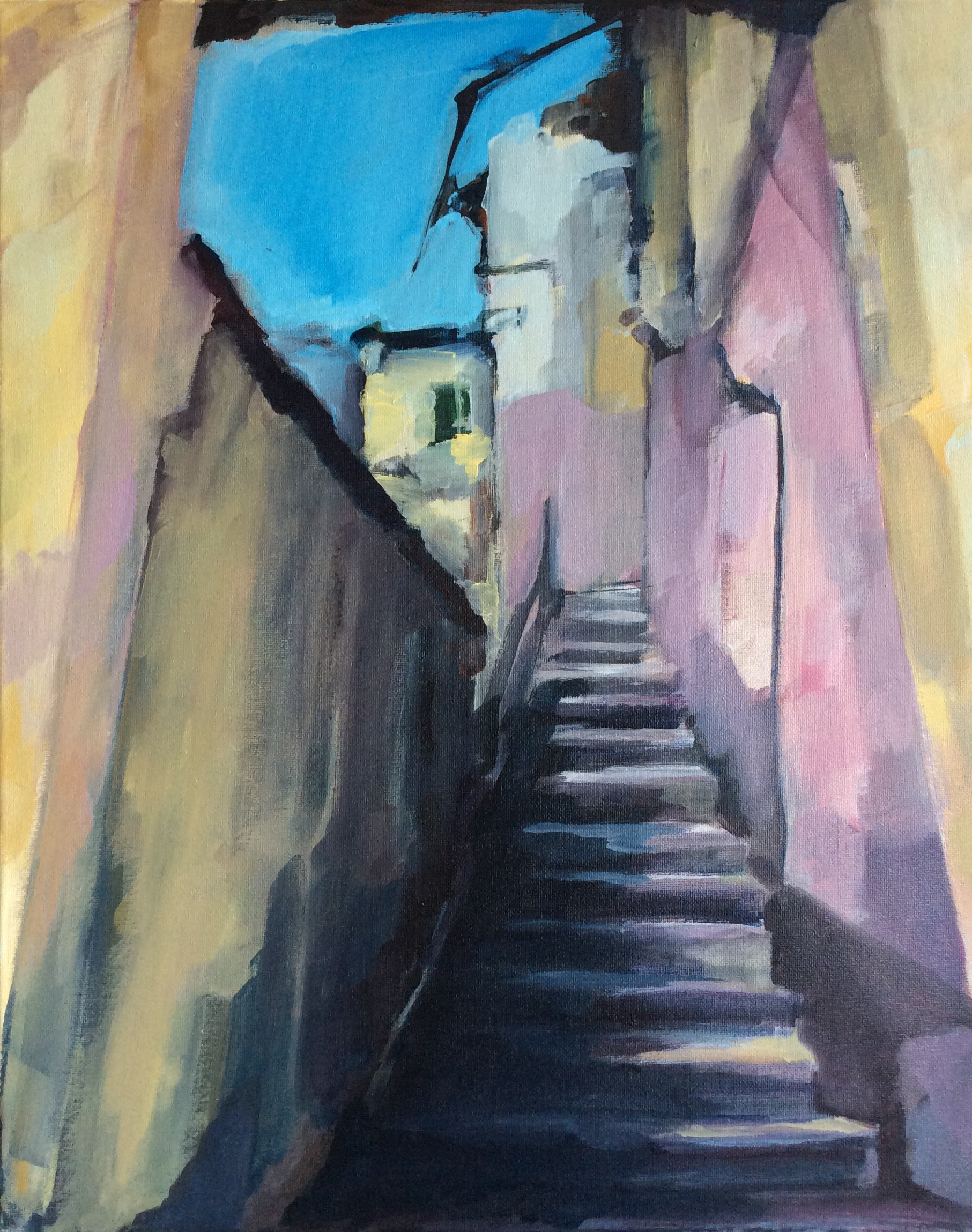 CUBA_1_20" x 16" acrylic on canvas