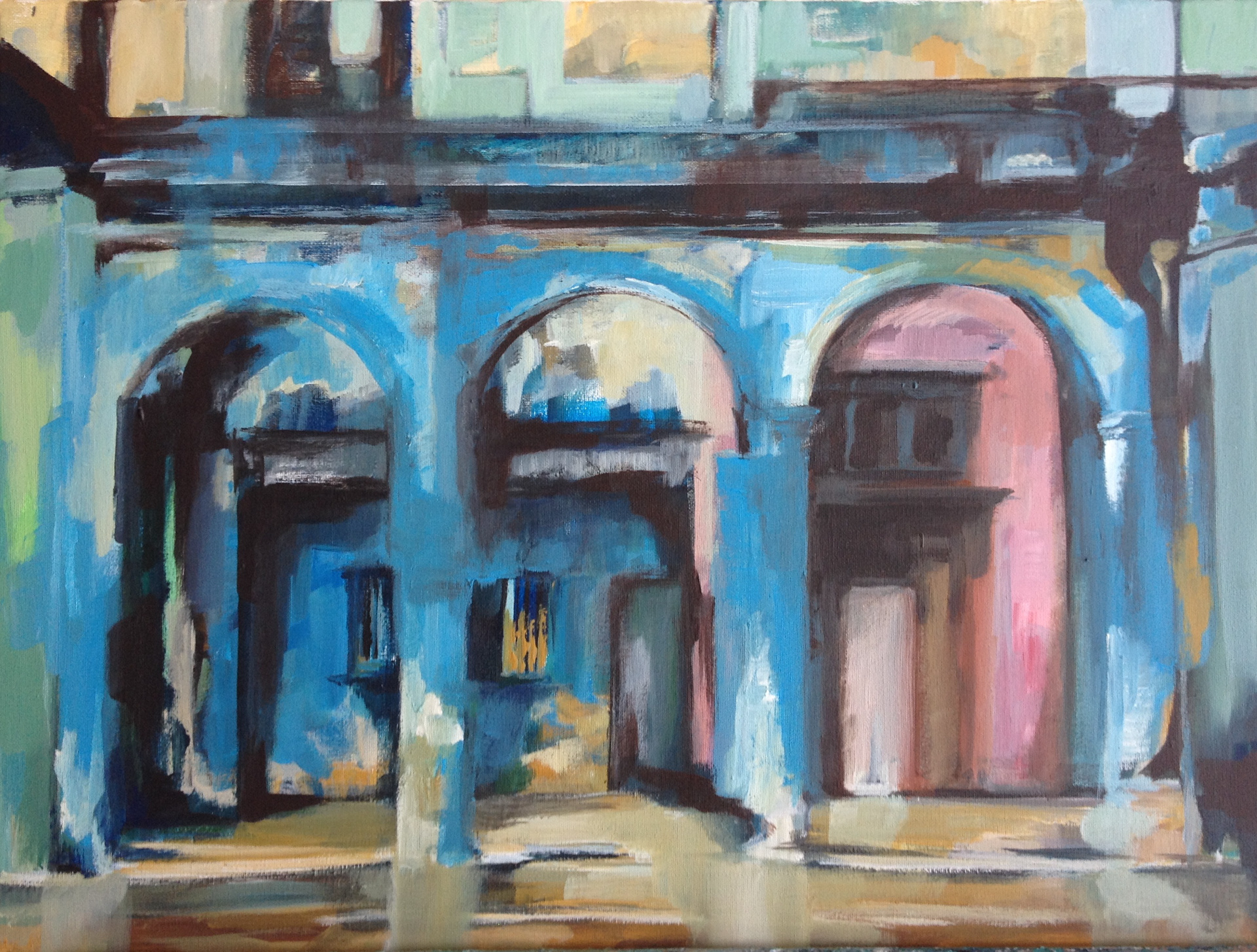 CUBA_4_18" x 24" acrylic on canvas