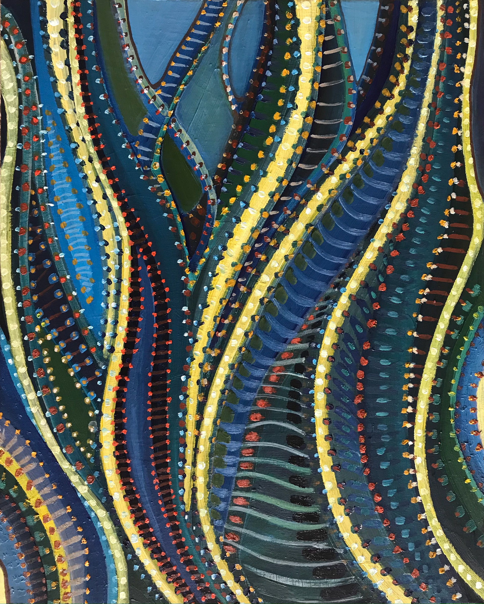 DATURA_7_20"x 16" oil on canvas