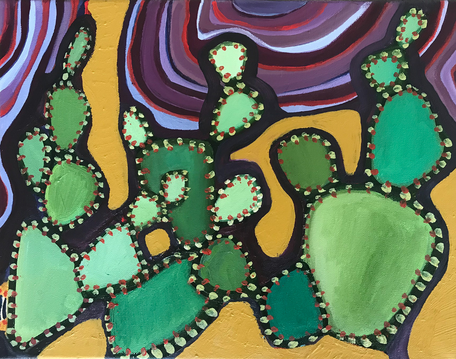 DATURA_4_14"x 11" oil on canvas