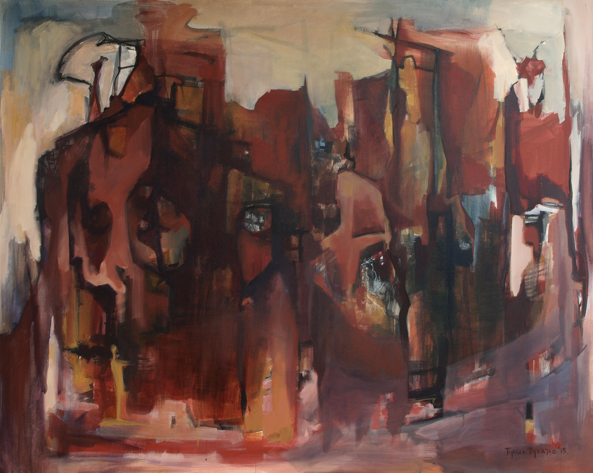 60" x 48" acrylic on canvas