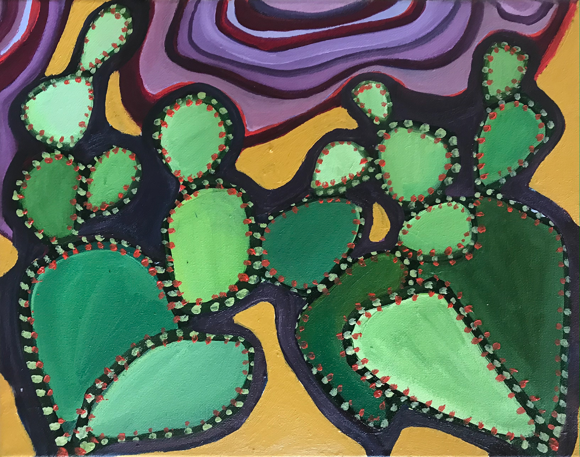 DATURA_5_14"x 11" oil on canvas