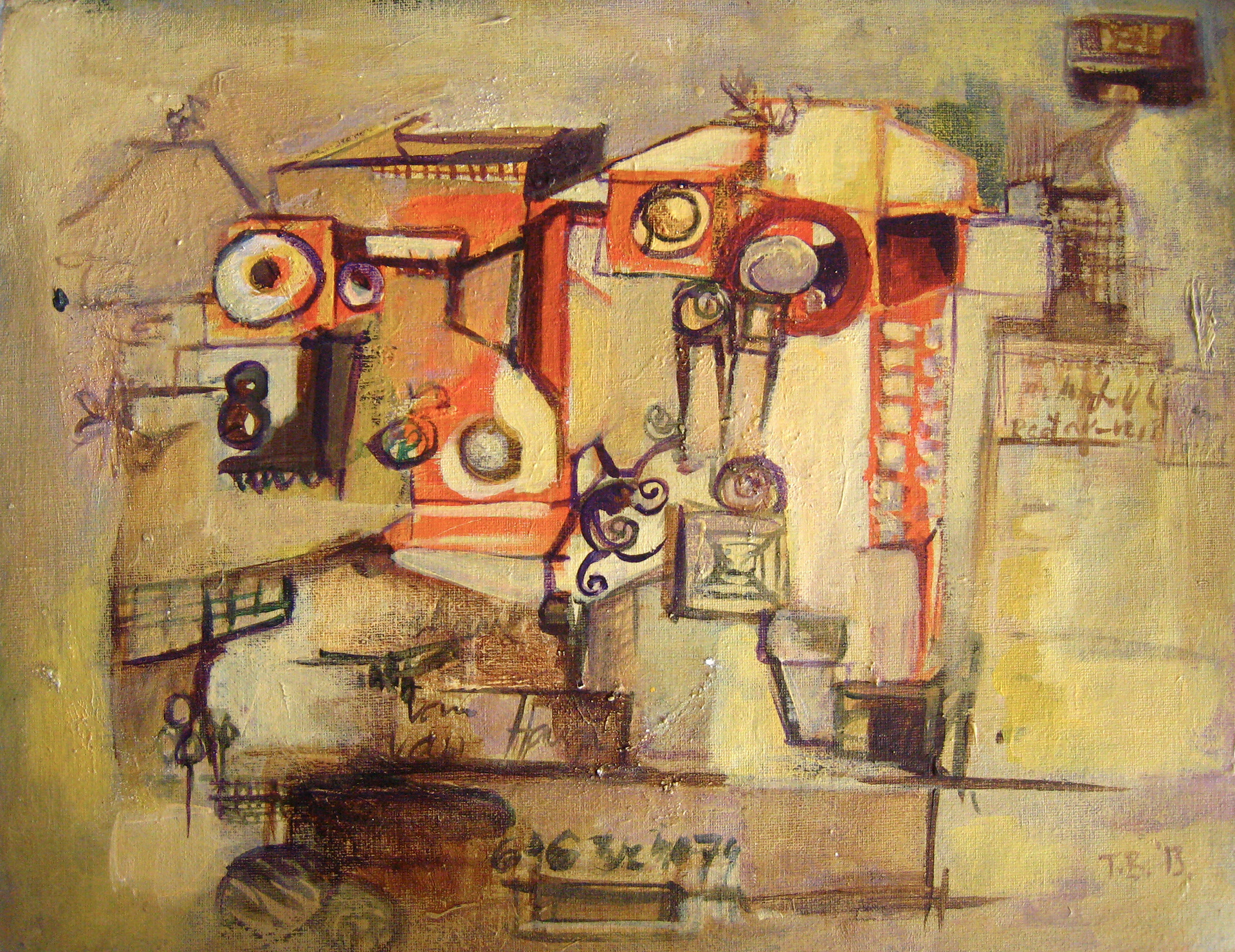 APPARATUS_1_ 18" x 14" acrylic on canvas