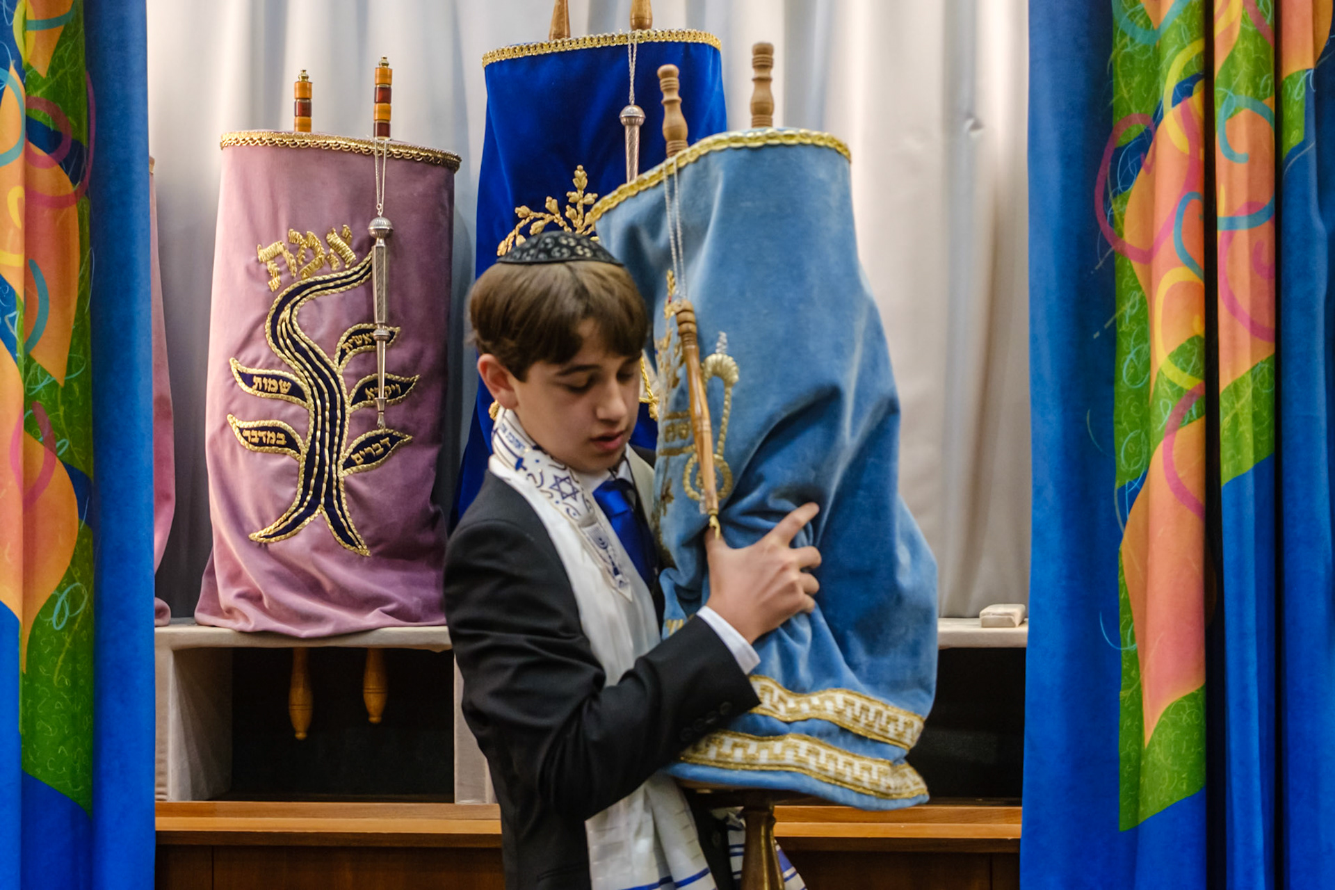 Scenes from bar-mitzvah