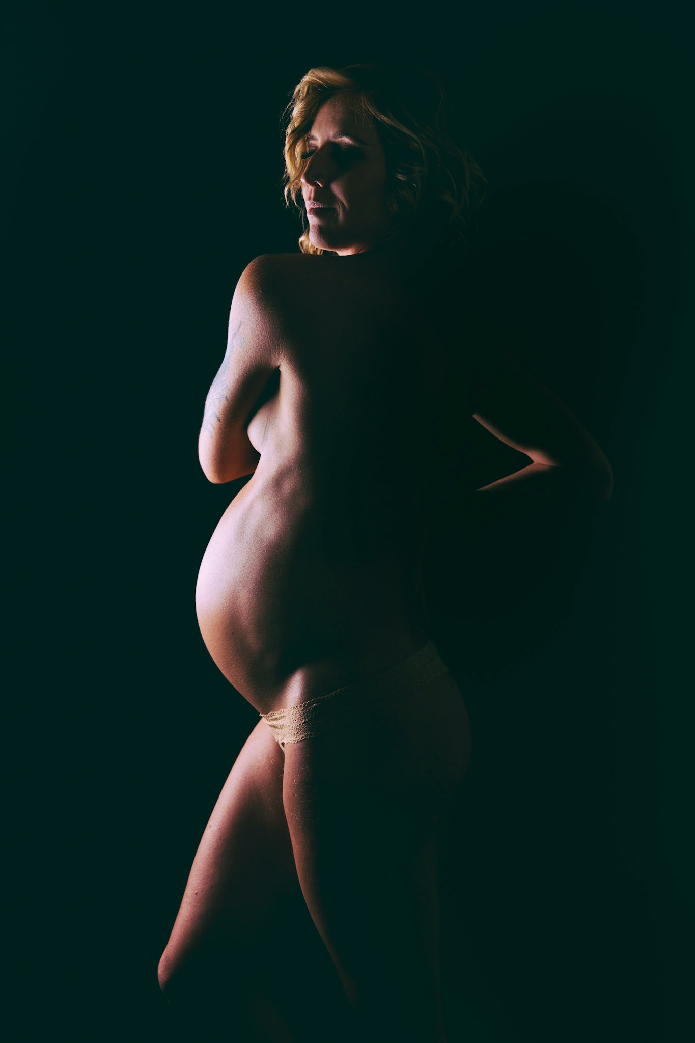 My stunning friend. All curves and angles...