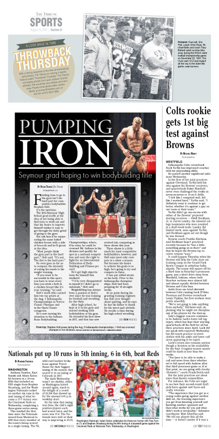 Seymour Tribune Sports cover - 2019