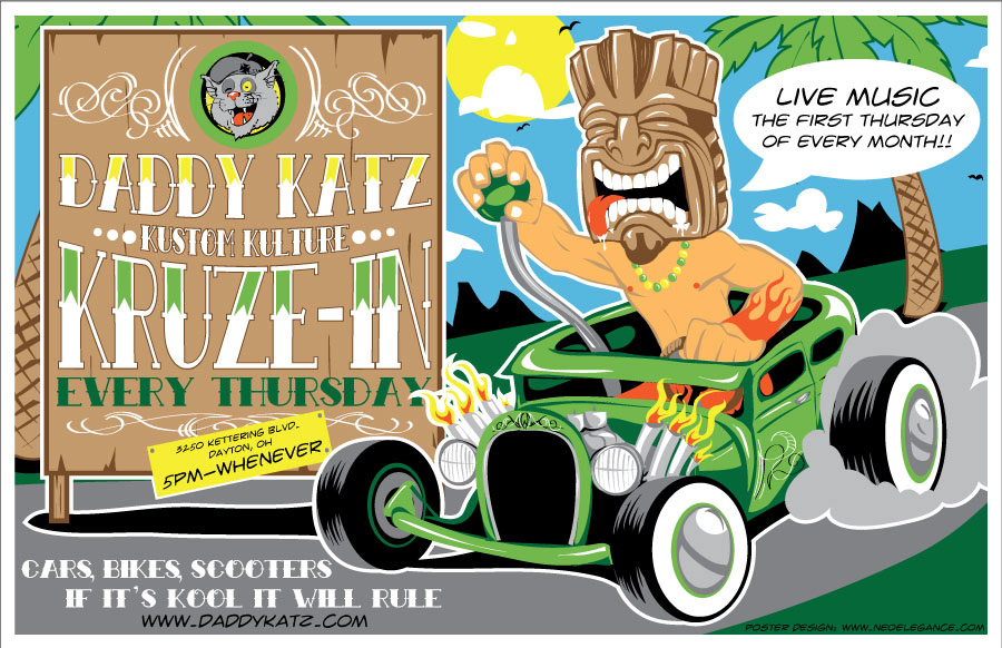 Daddy Katz Kruze-In poster - 2009